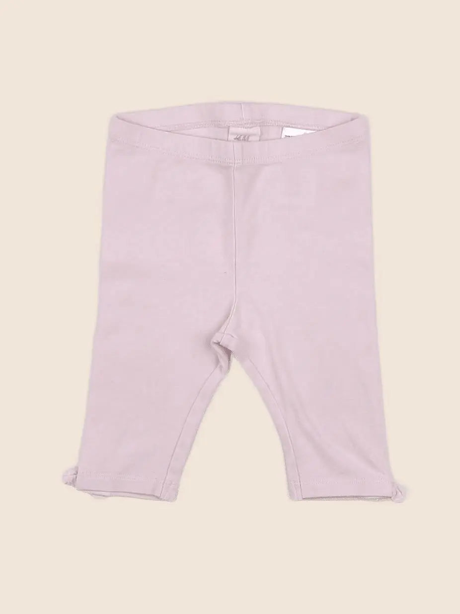 H&M - legging rose - 9 mois