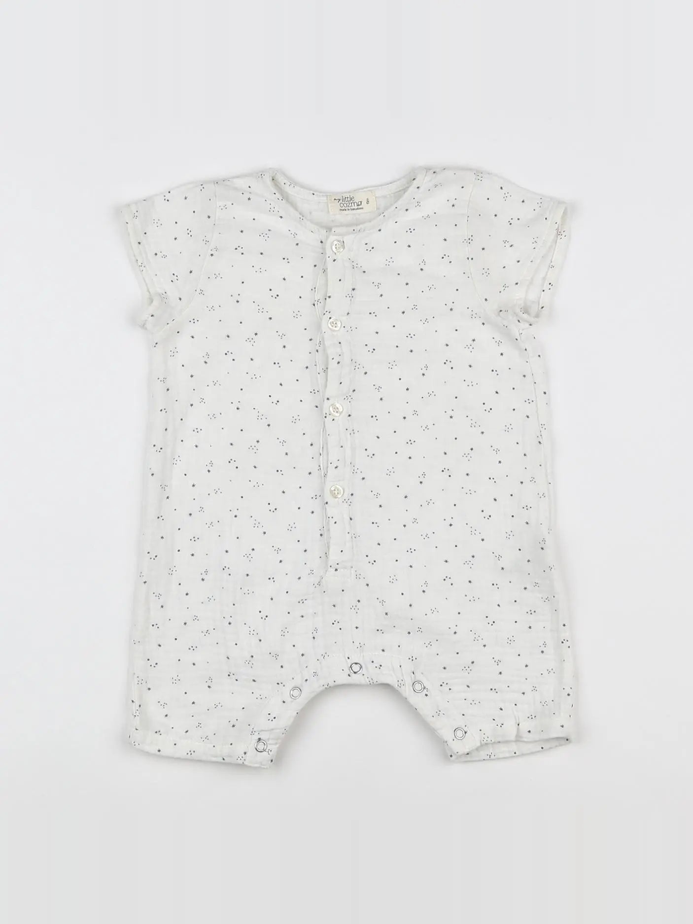 My little cozmo - combinaison blanc - 6 mois
