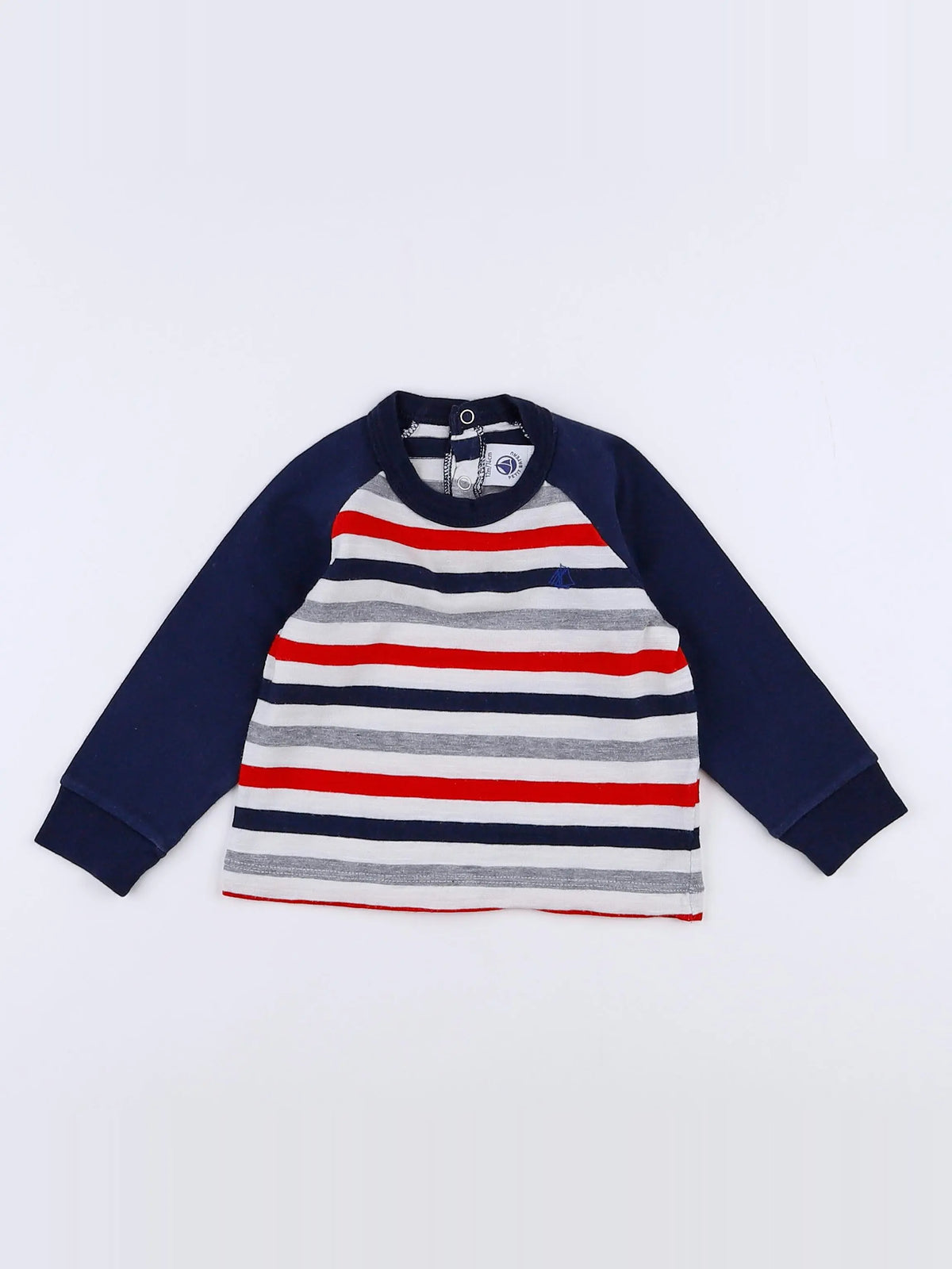 Petit Bateau - tee-shirt multicolore - 12 mois