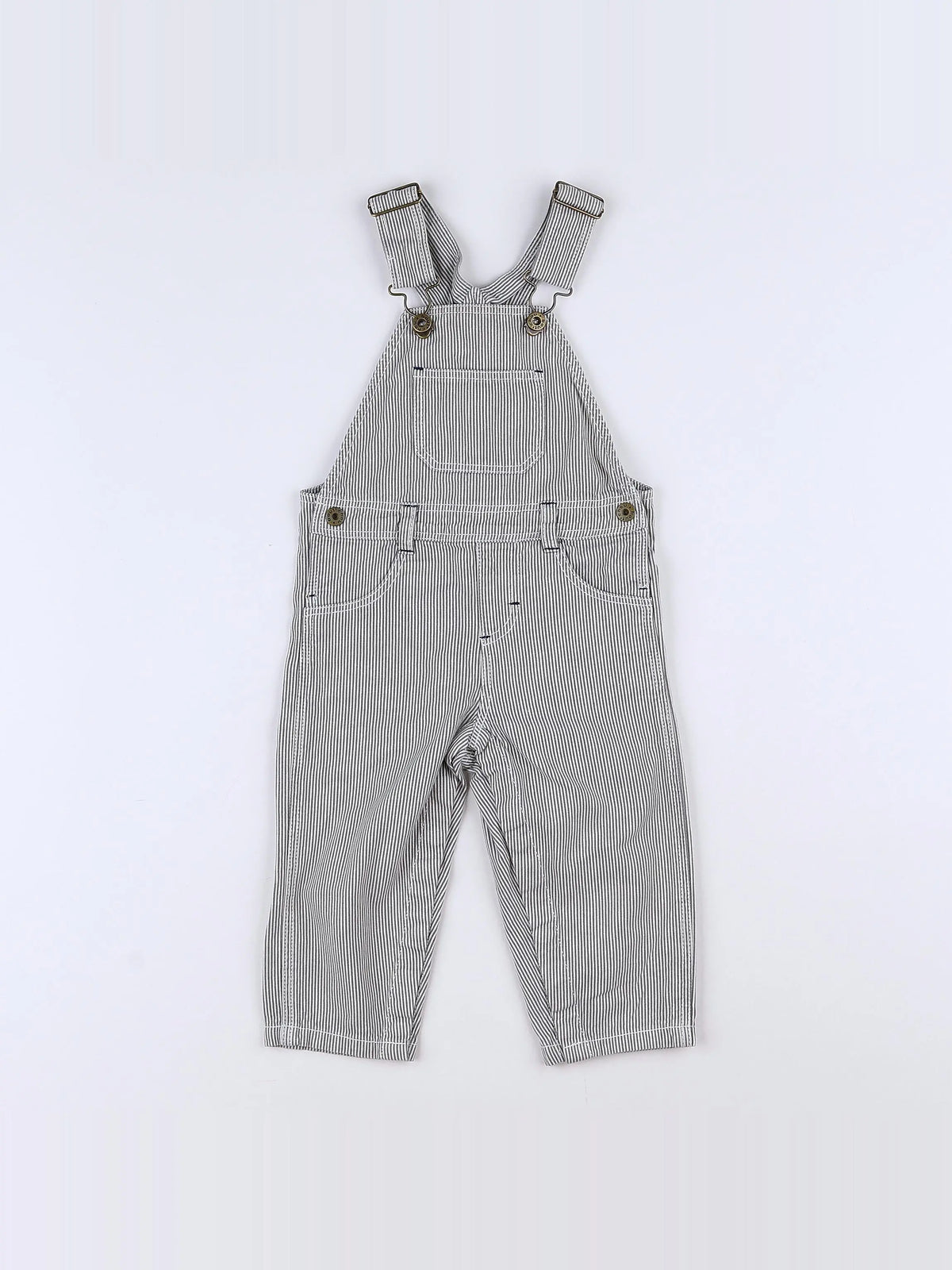 Boutchou - salopette gris - 12 mois