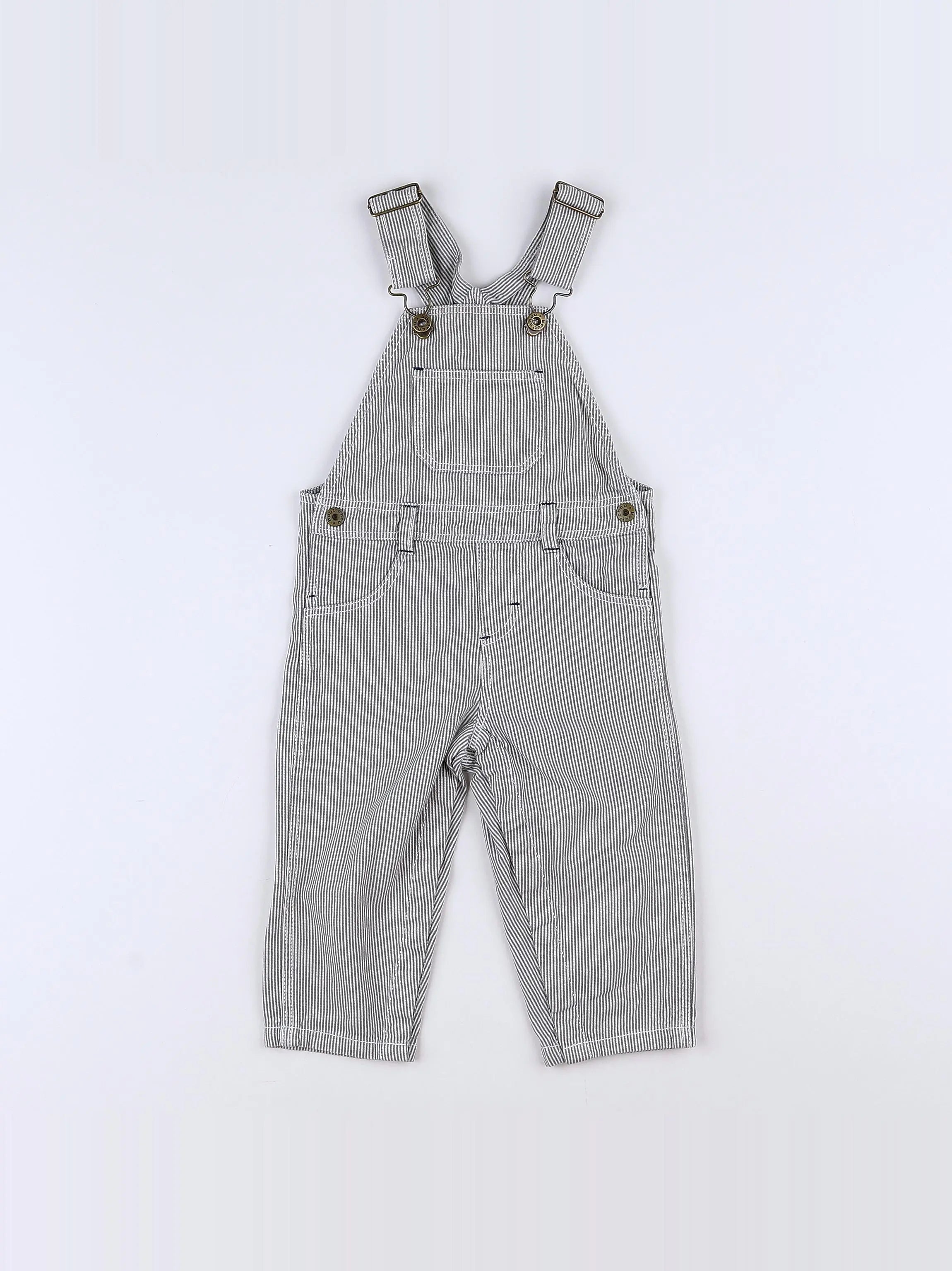 Boutchou - salopette gris - 12 mois