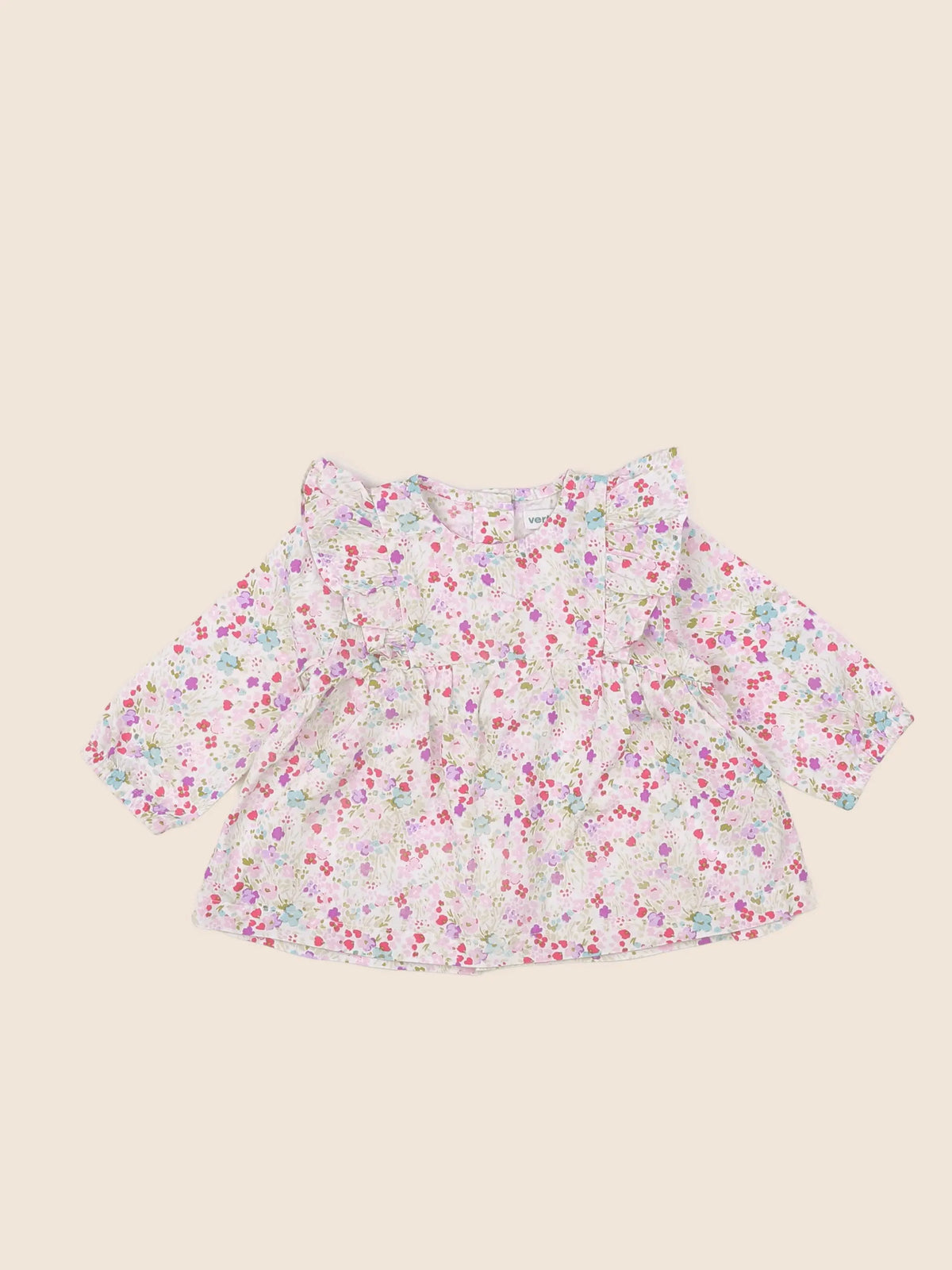 Vertbaudet - blouse multicolore - 3 mois