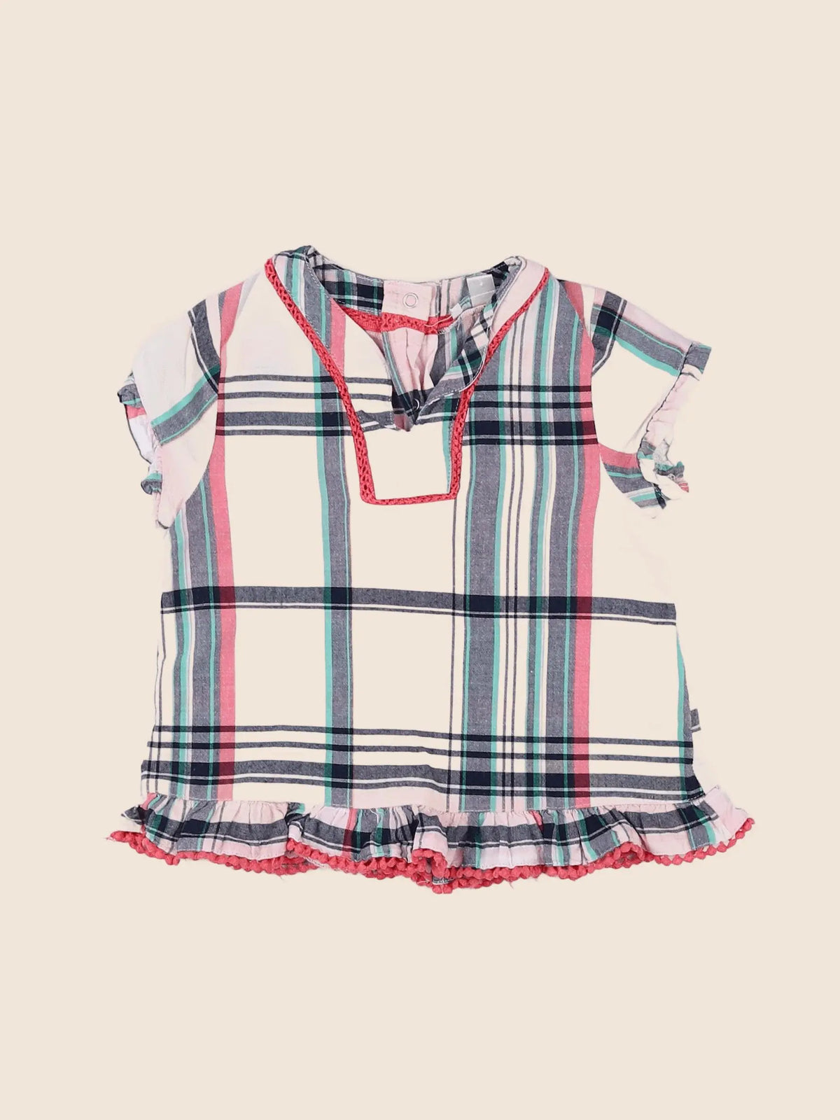 Vertbaudet - blouse multicolore - 18 mois