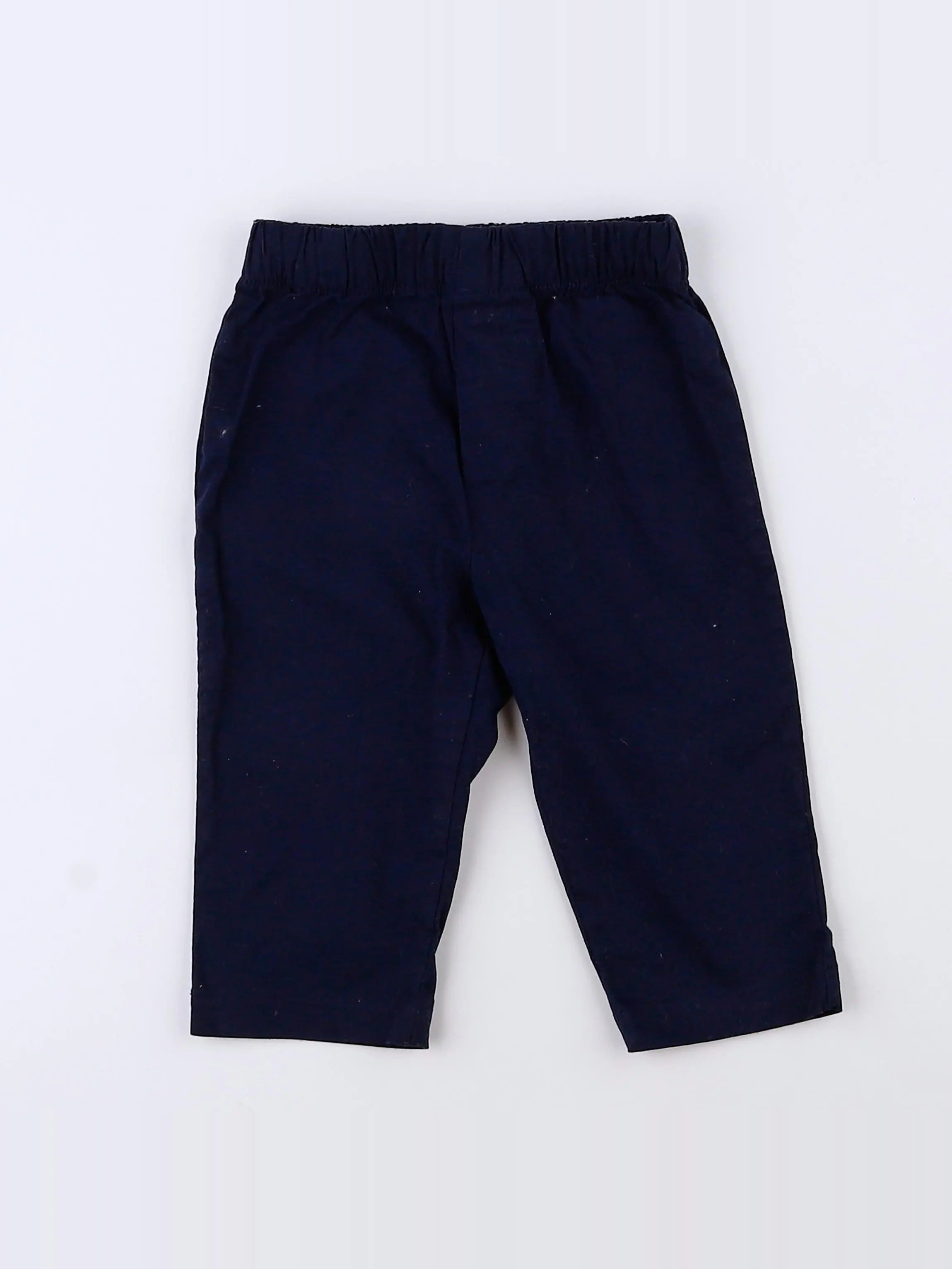 Jacadi - pantalon bleu - 12 mois