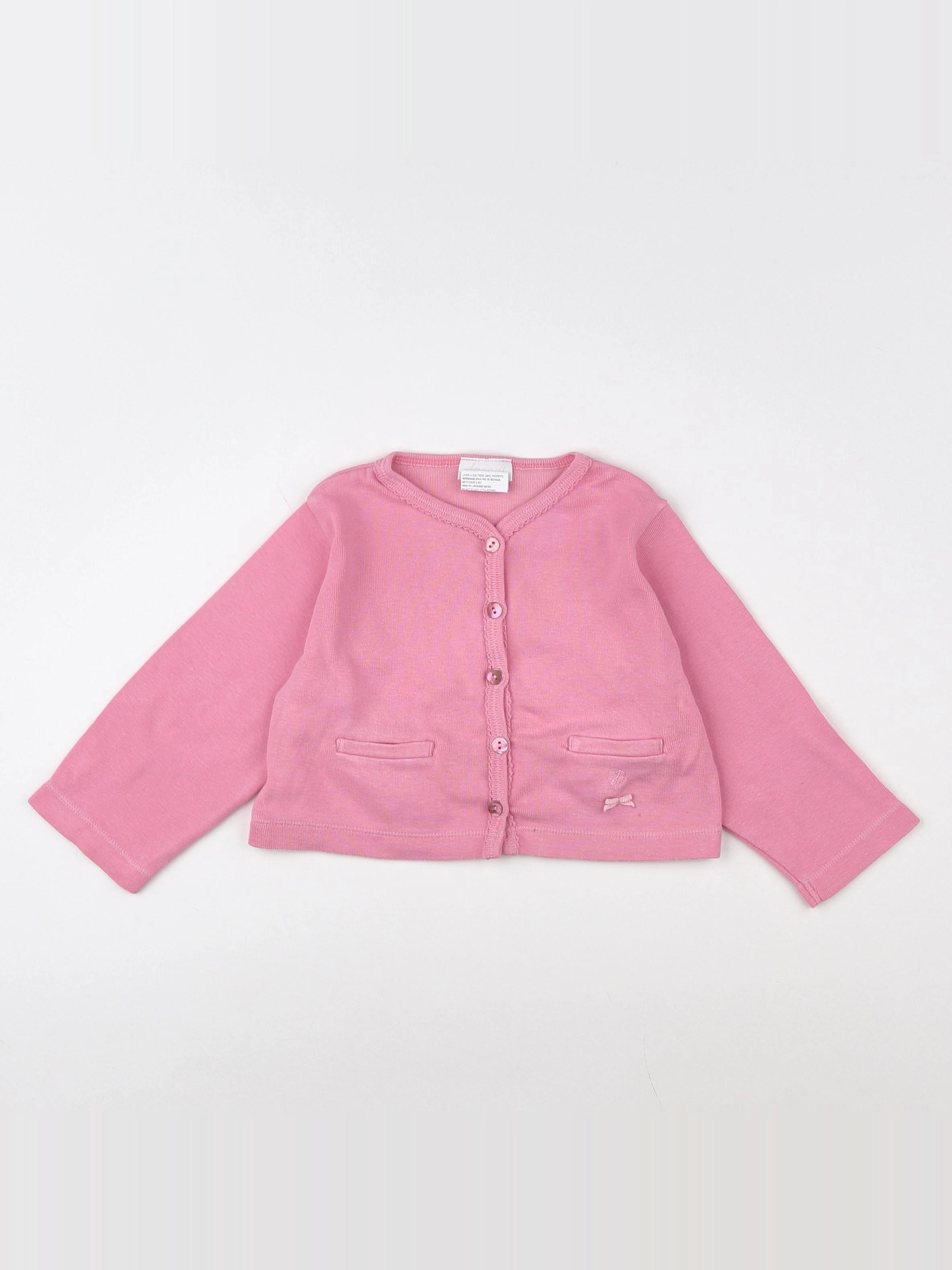 Jacadi - tee-shirt rose - 18 mois