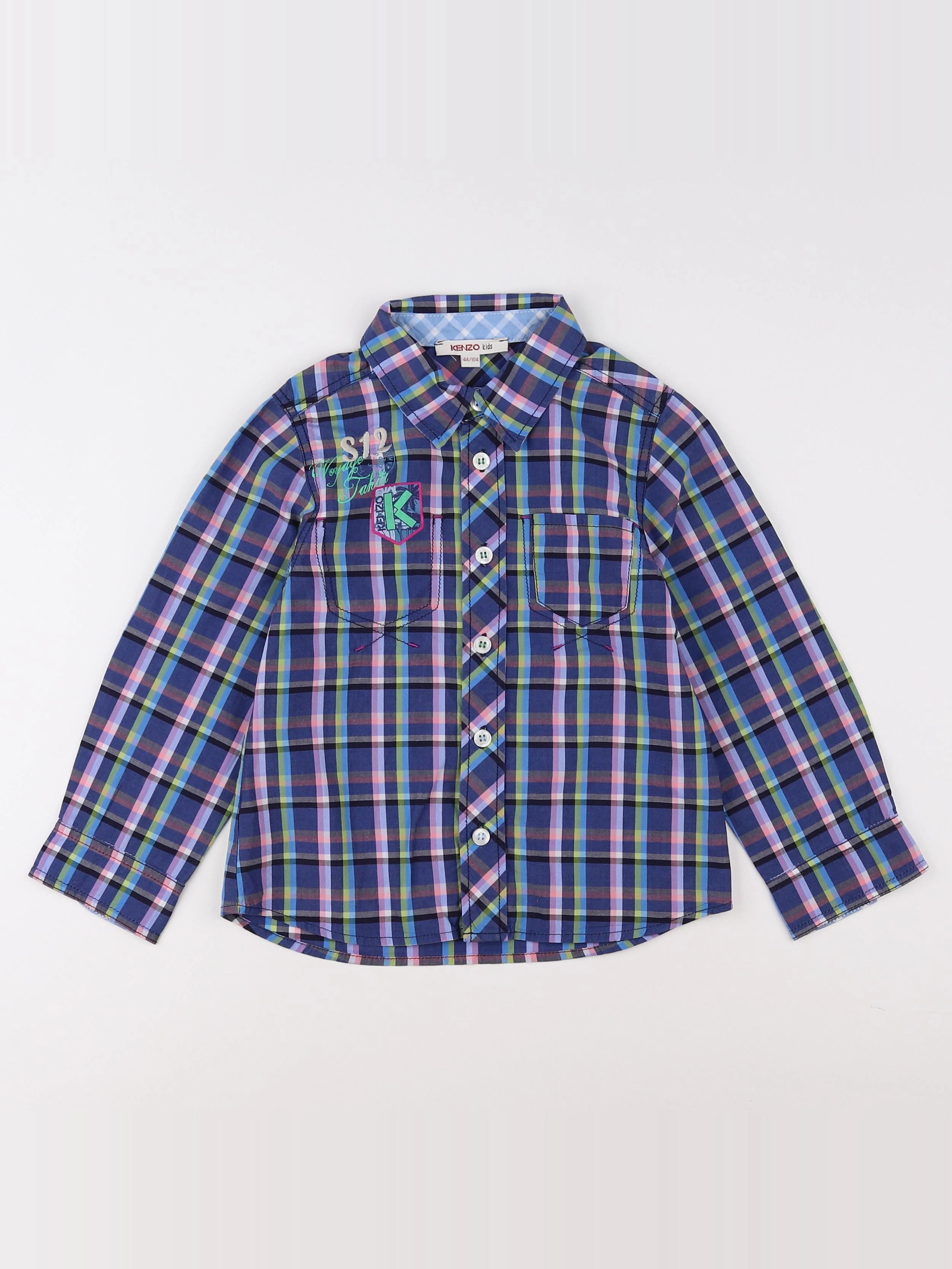 Kenzo - chemise multicolore - 4 ans