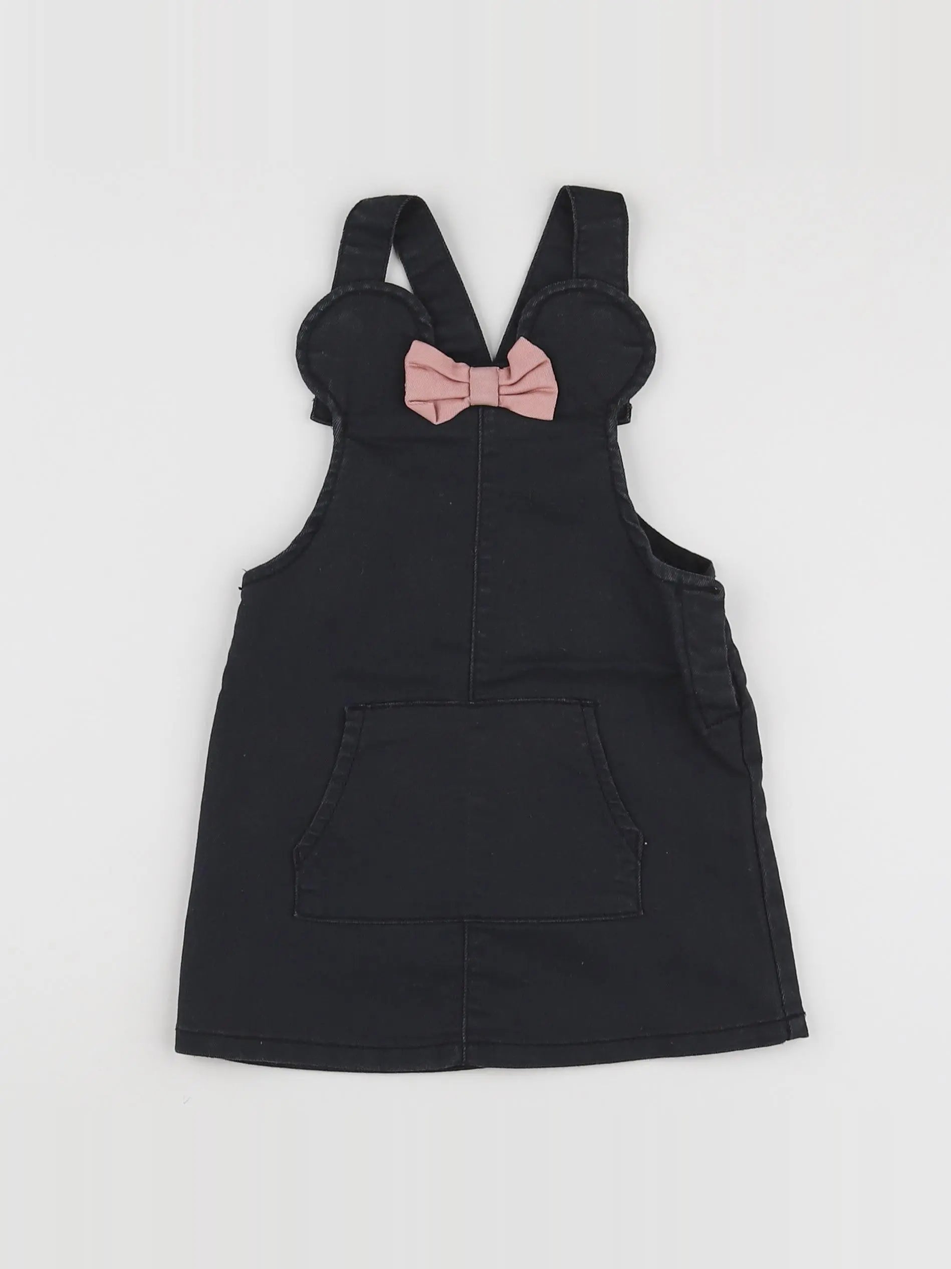 H&M - robe noir - 9/12 mois