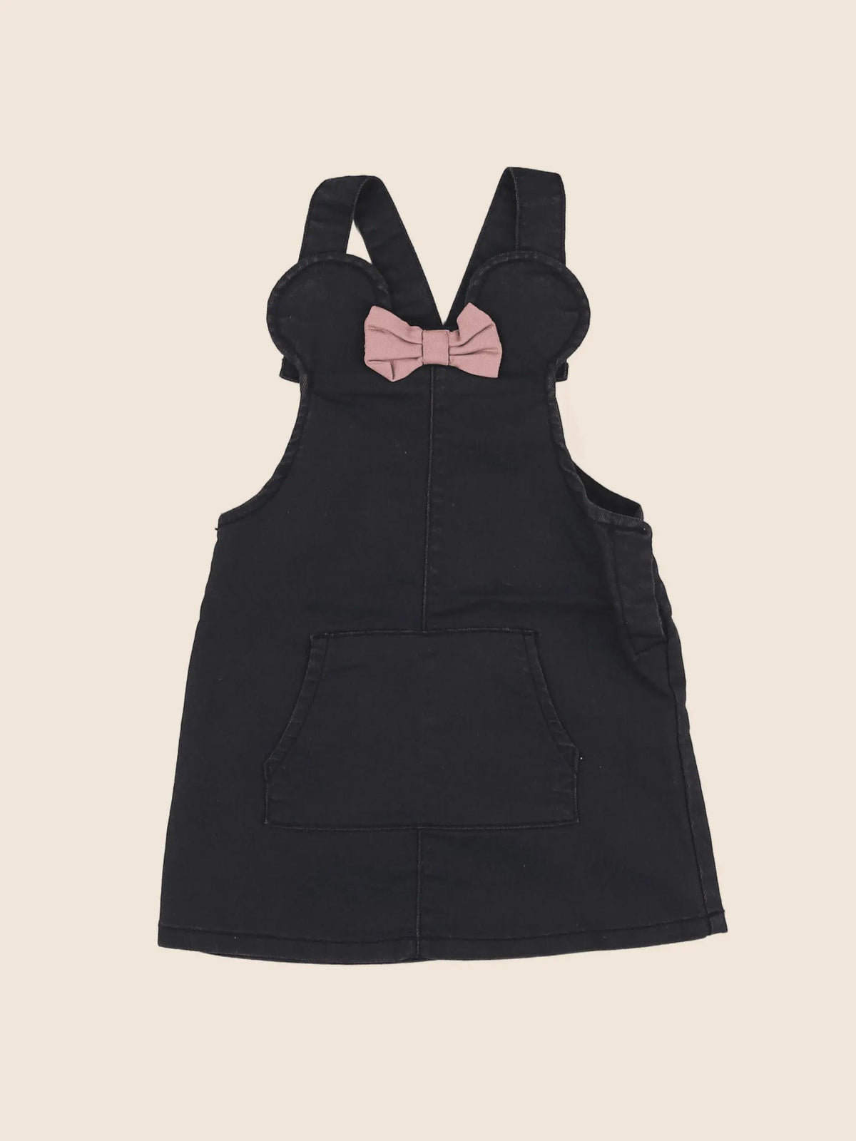 H&M - robe noir - 9/12 mois