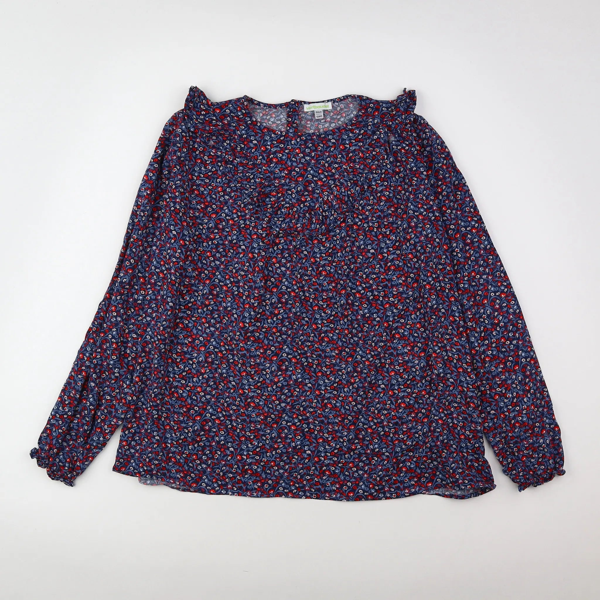 Vertbaudet - blouse multicolore - 12 ans