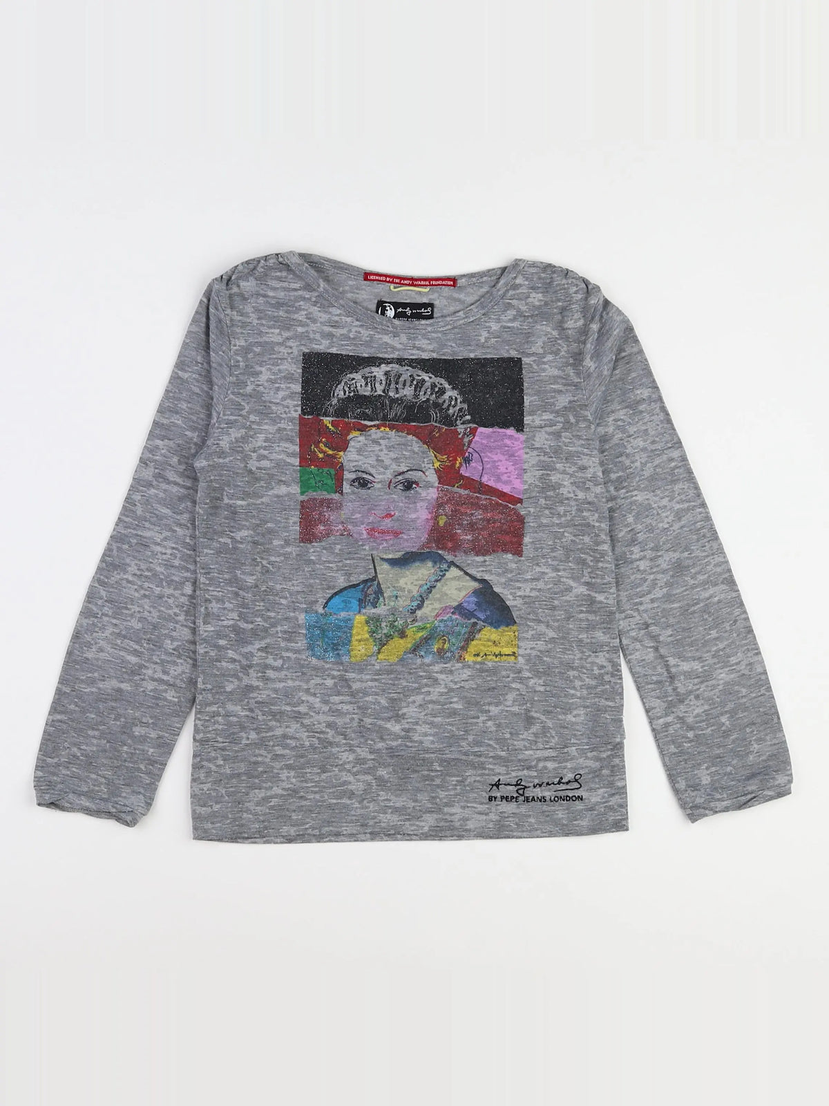 Pepe Jeans - tee-shirt gris, multicolore - 6 ans