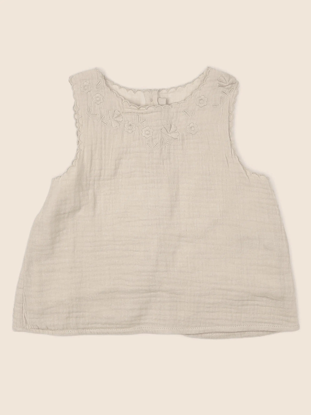 Natalys - blouse beige - 12 mois