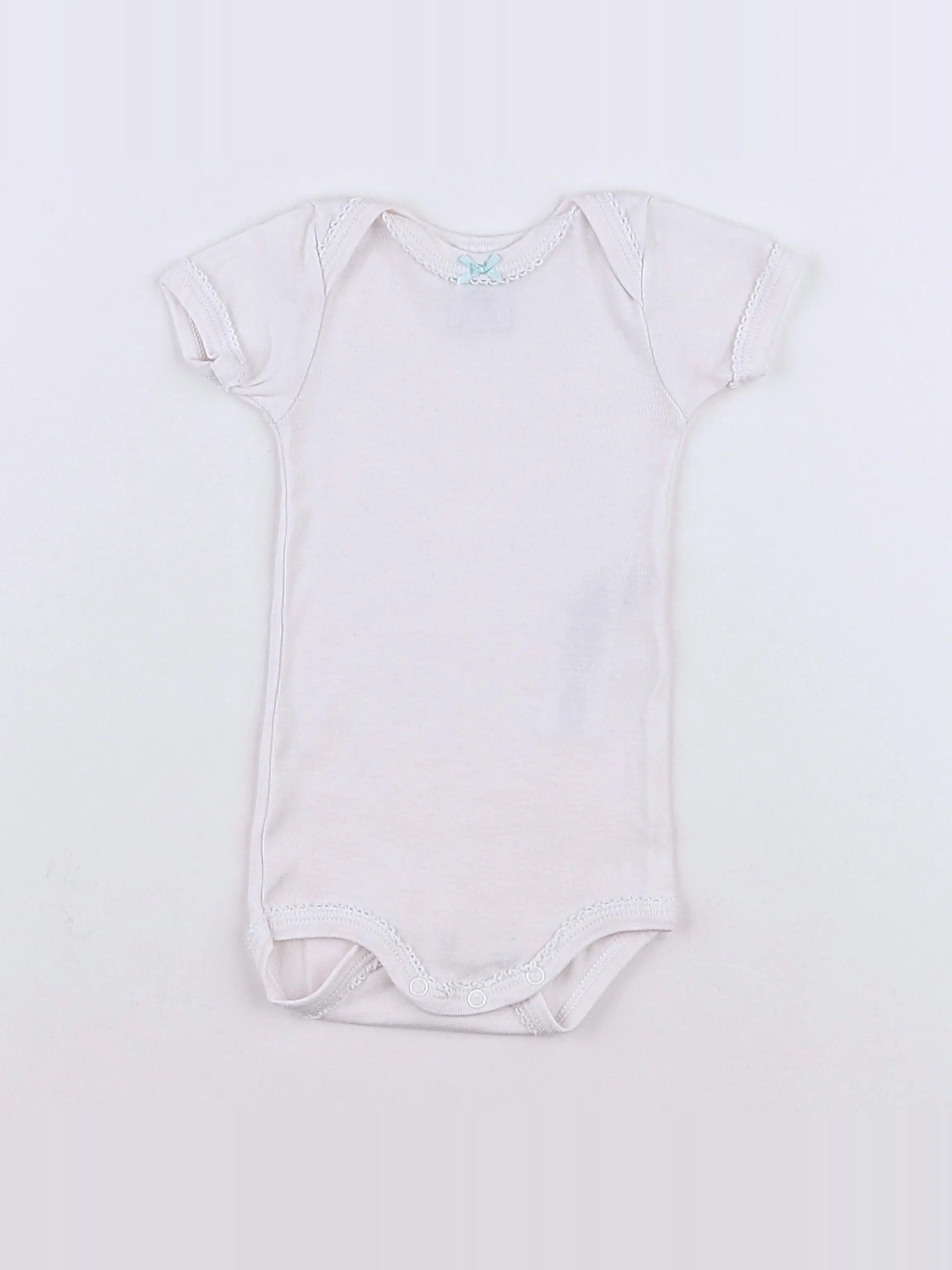 Petit Bateau - body rose - 3 mois