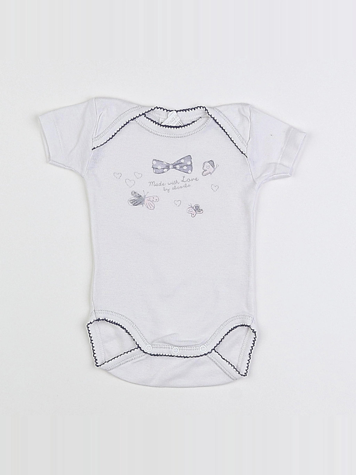 Absorba - body blanc - 3 mois