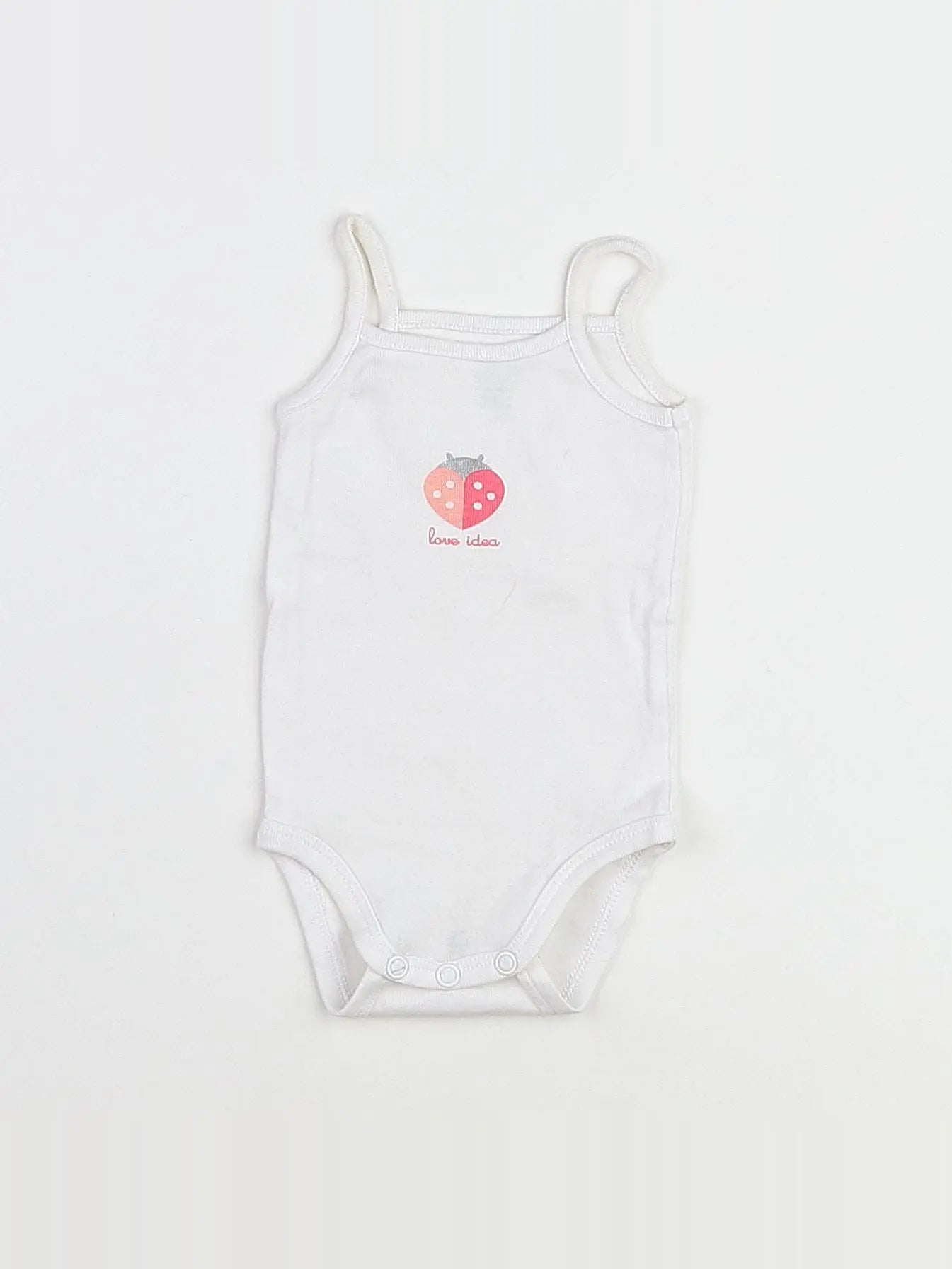 Petit Bateau - body rose, blanc - 3 mois