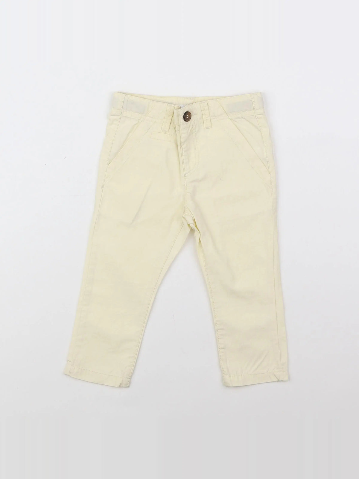 Boutchou - pantalon jaune - 12 mois