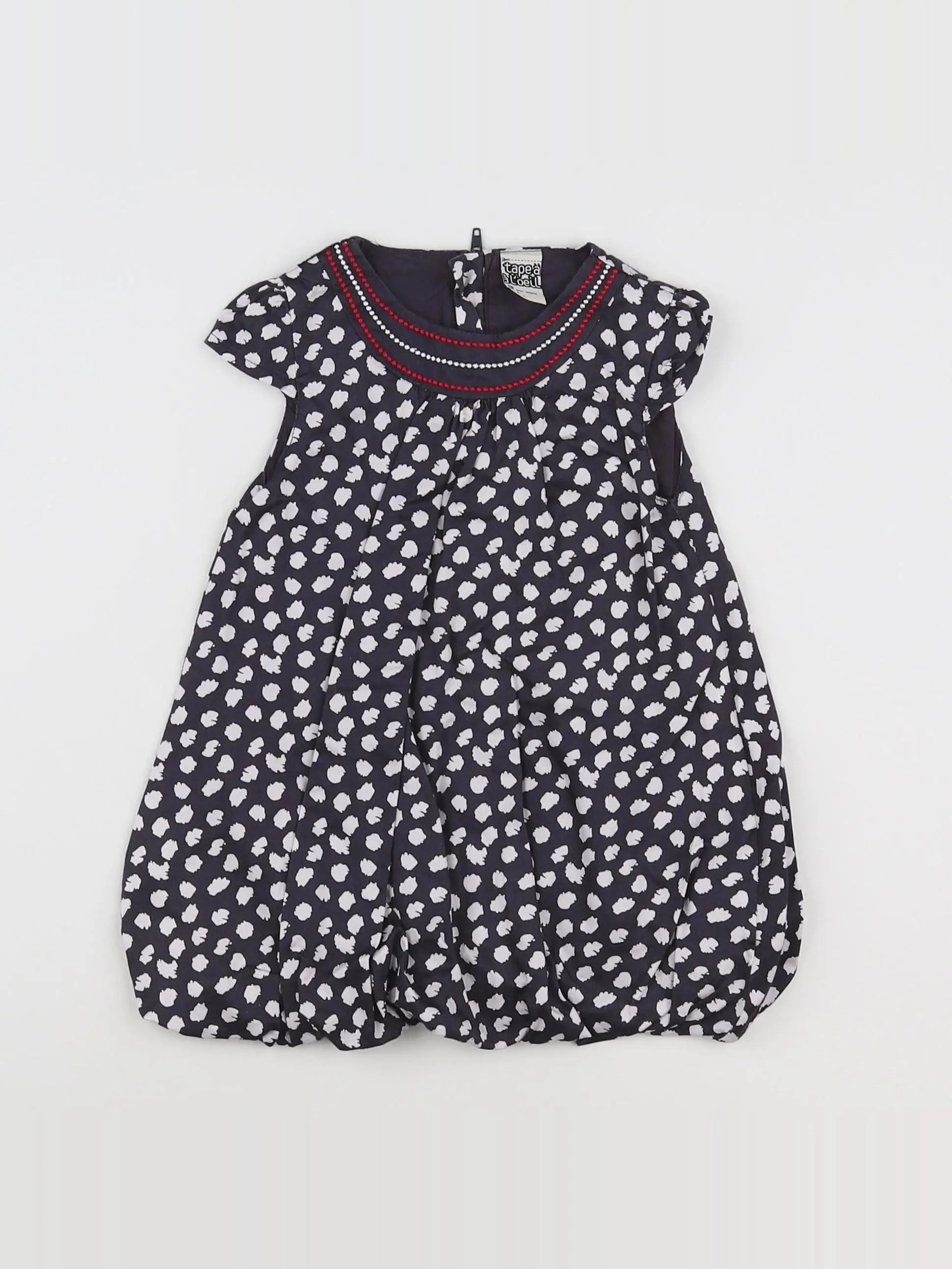 Tape à l'oeil - robe gris - 9 mois