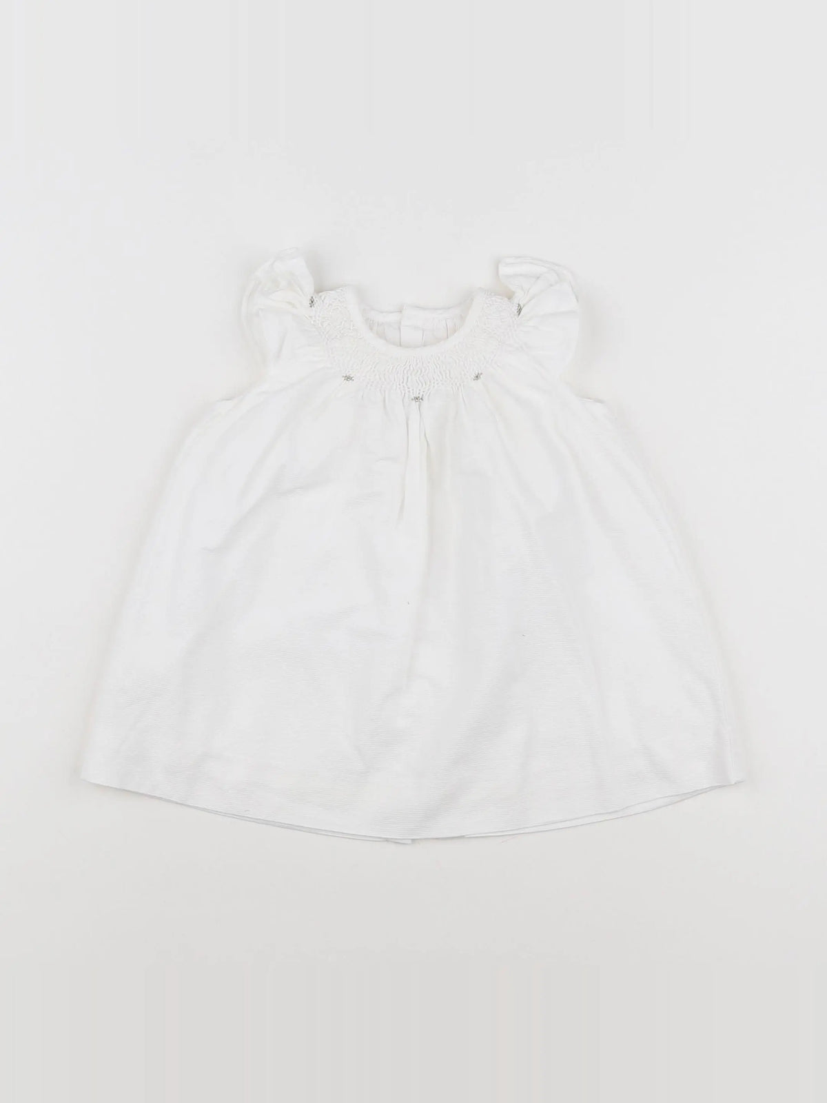 Jacadi - robe blanc - 6 mois