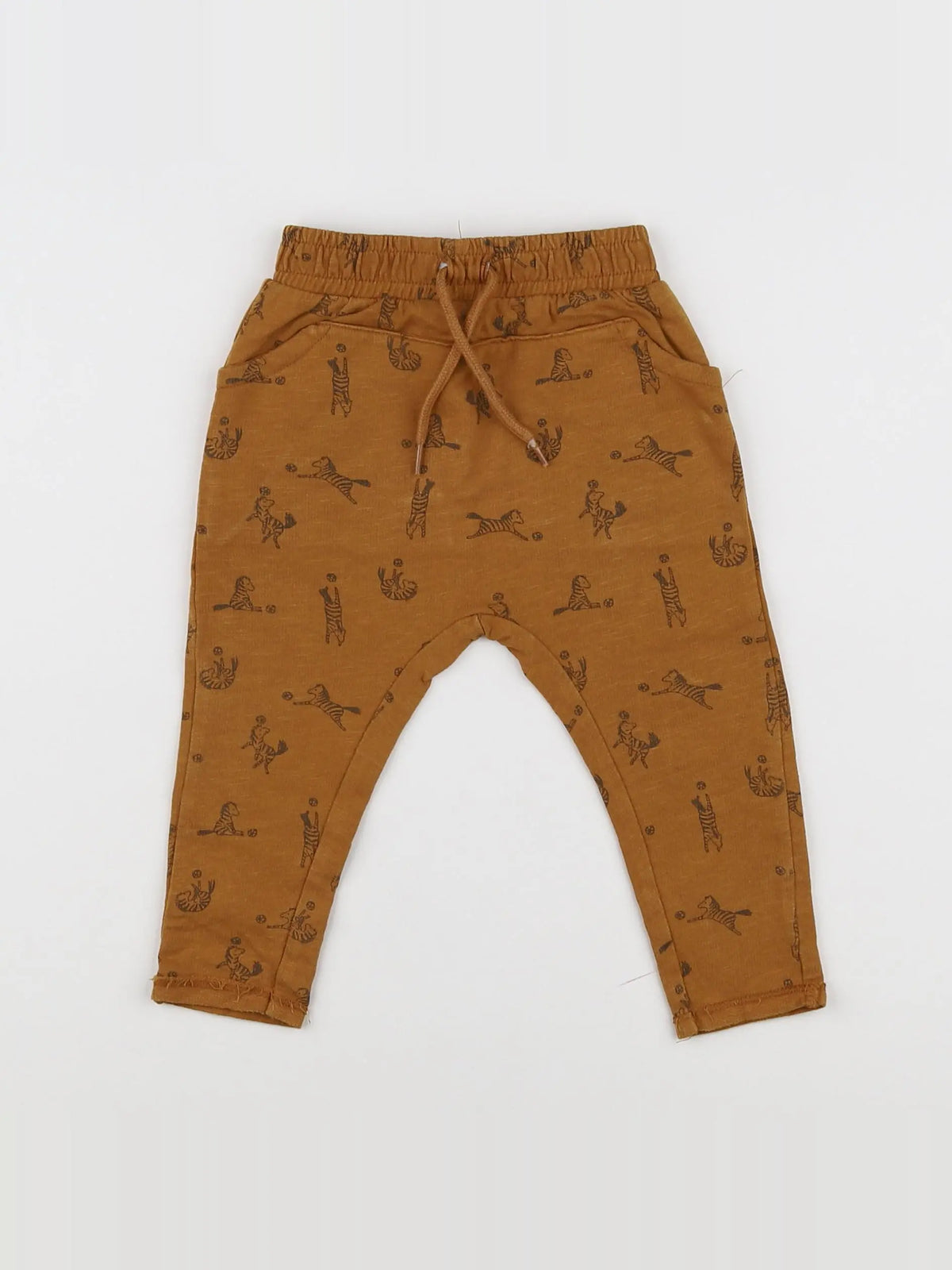 Vertbaudet - jogging marron - 9 mois