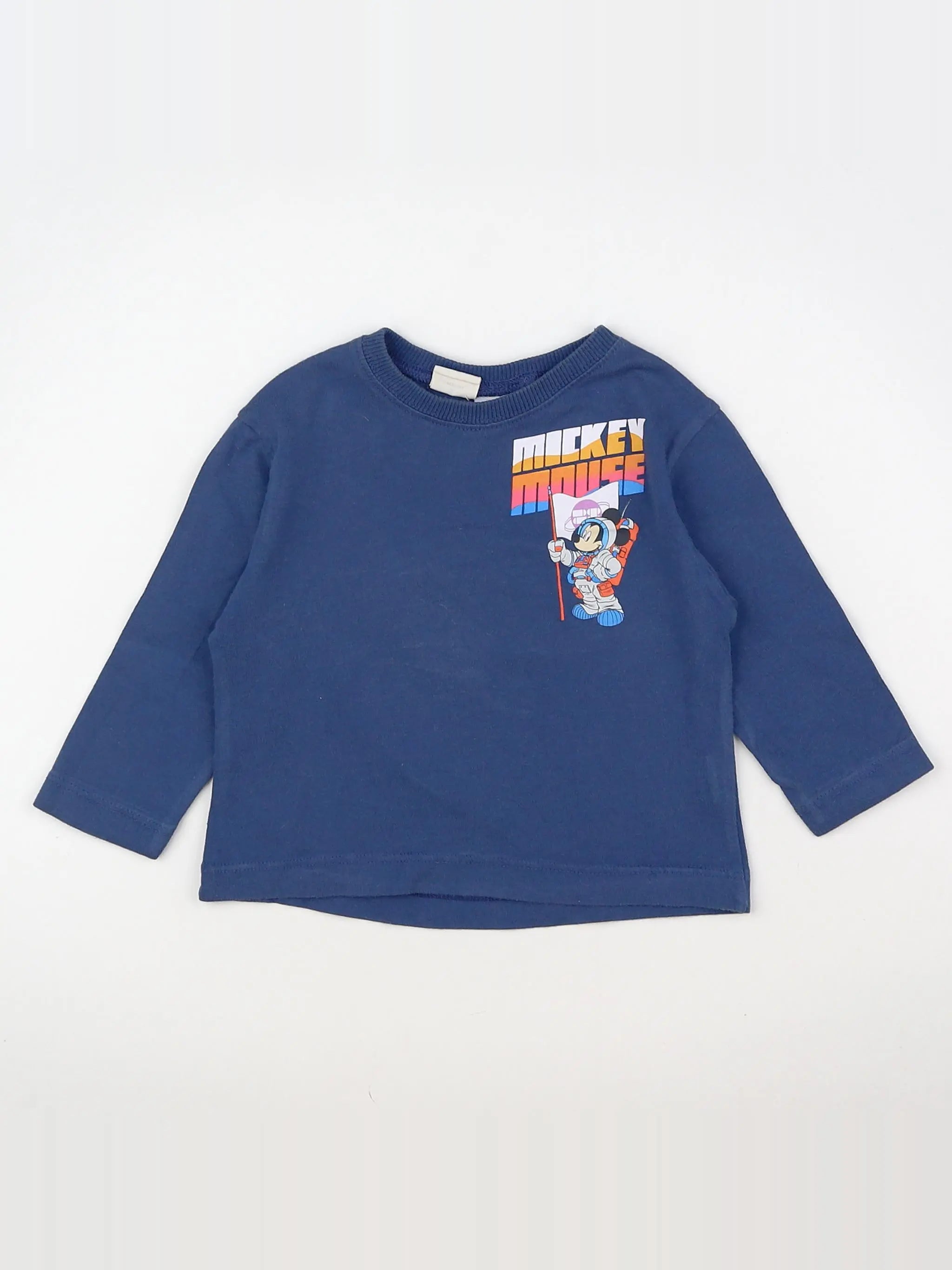 Zara - tee-shirt bleu, multicolore - 3/6 mois