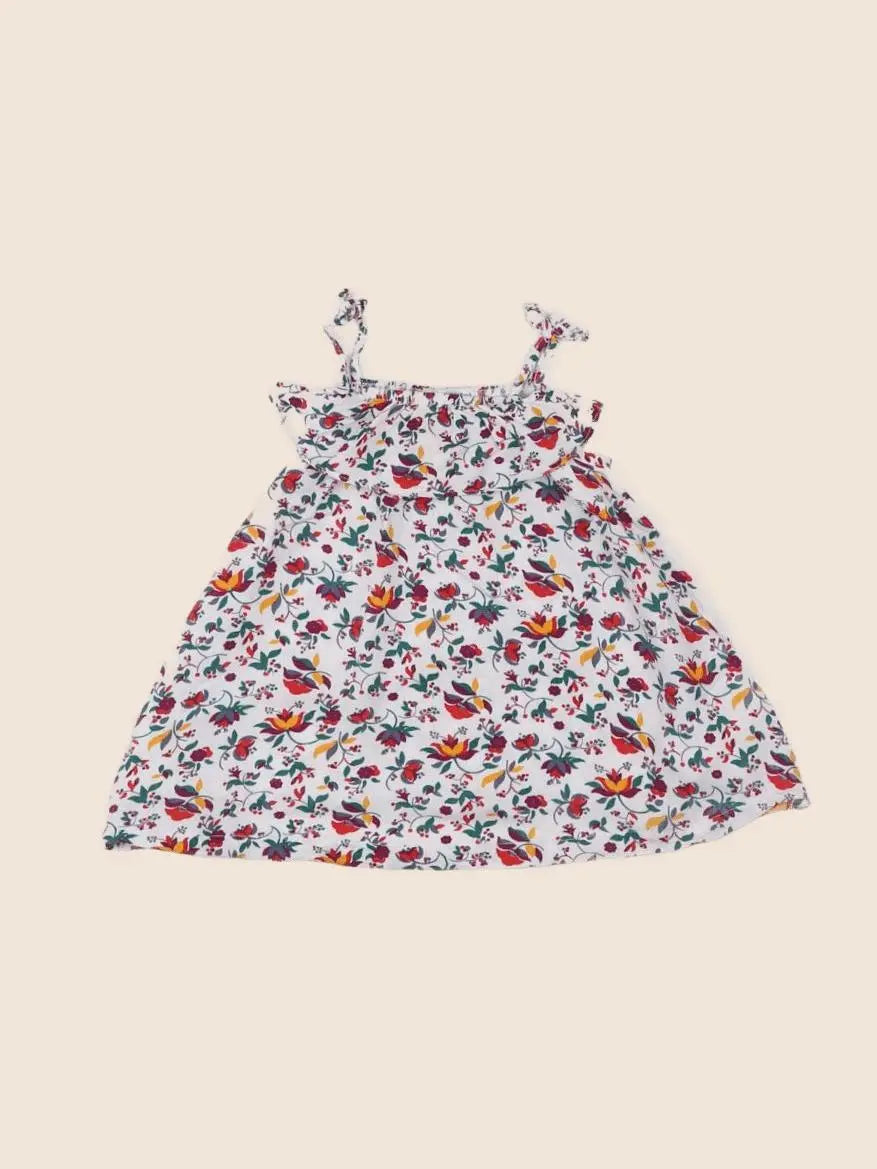 Vertbaudet - robe multicolore - 12 mois