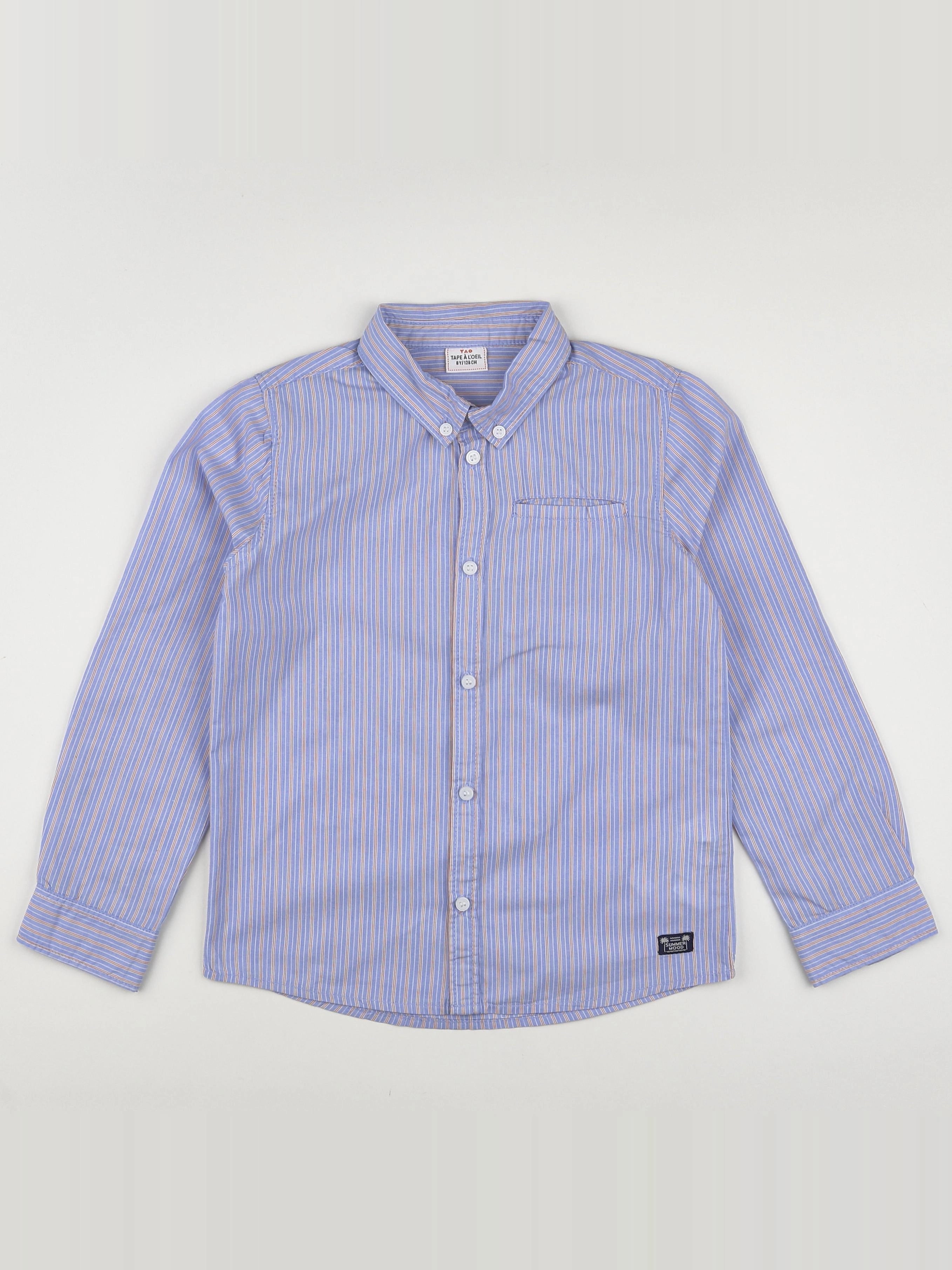 Tape à l'oeil - chemise Bleu - 8 ans