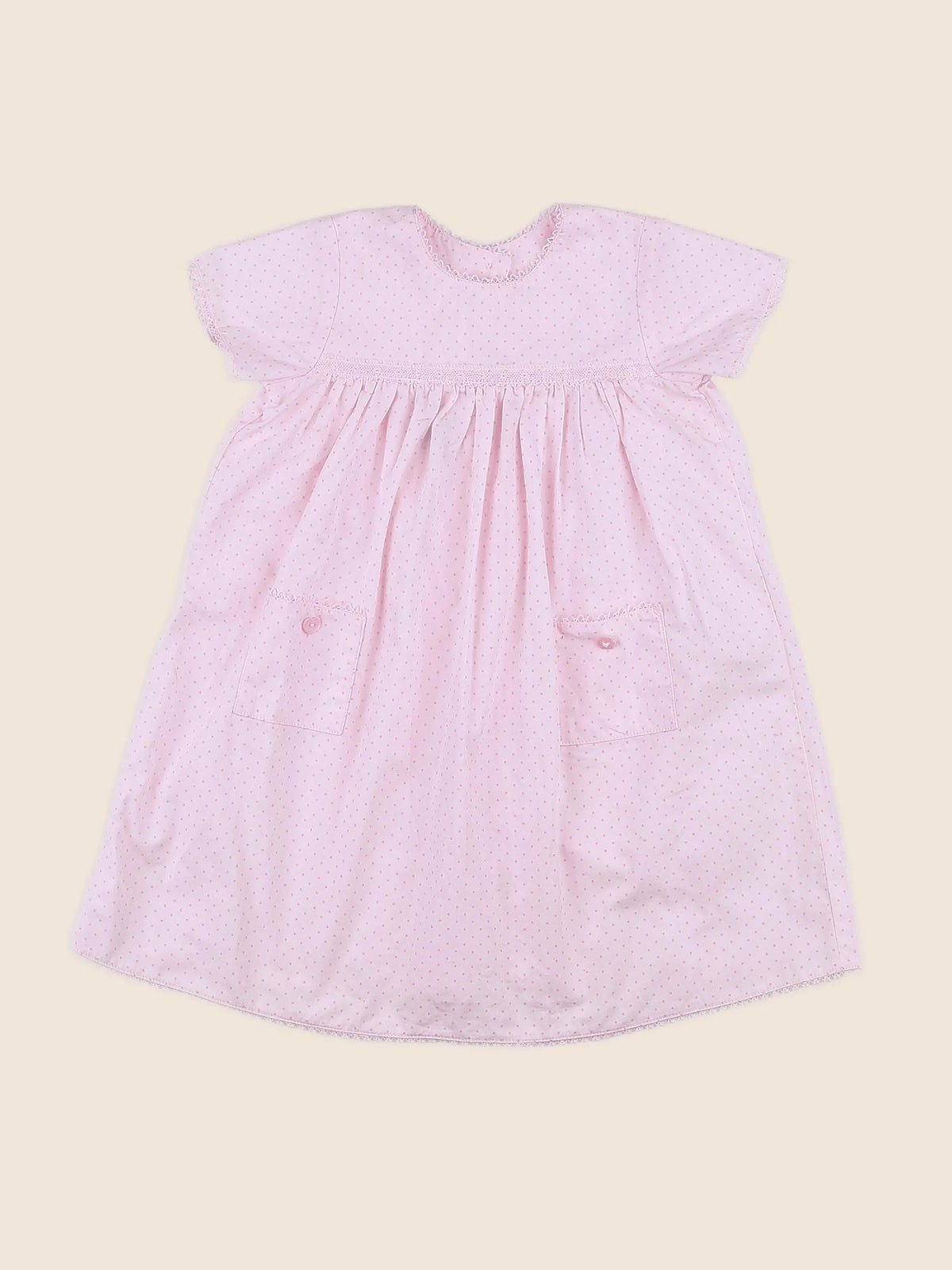 Petit Bateau - robe rose - 12 mois