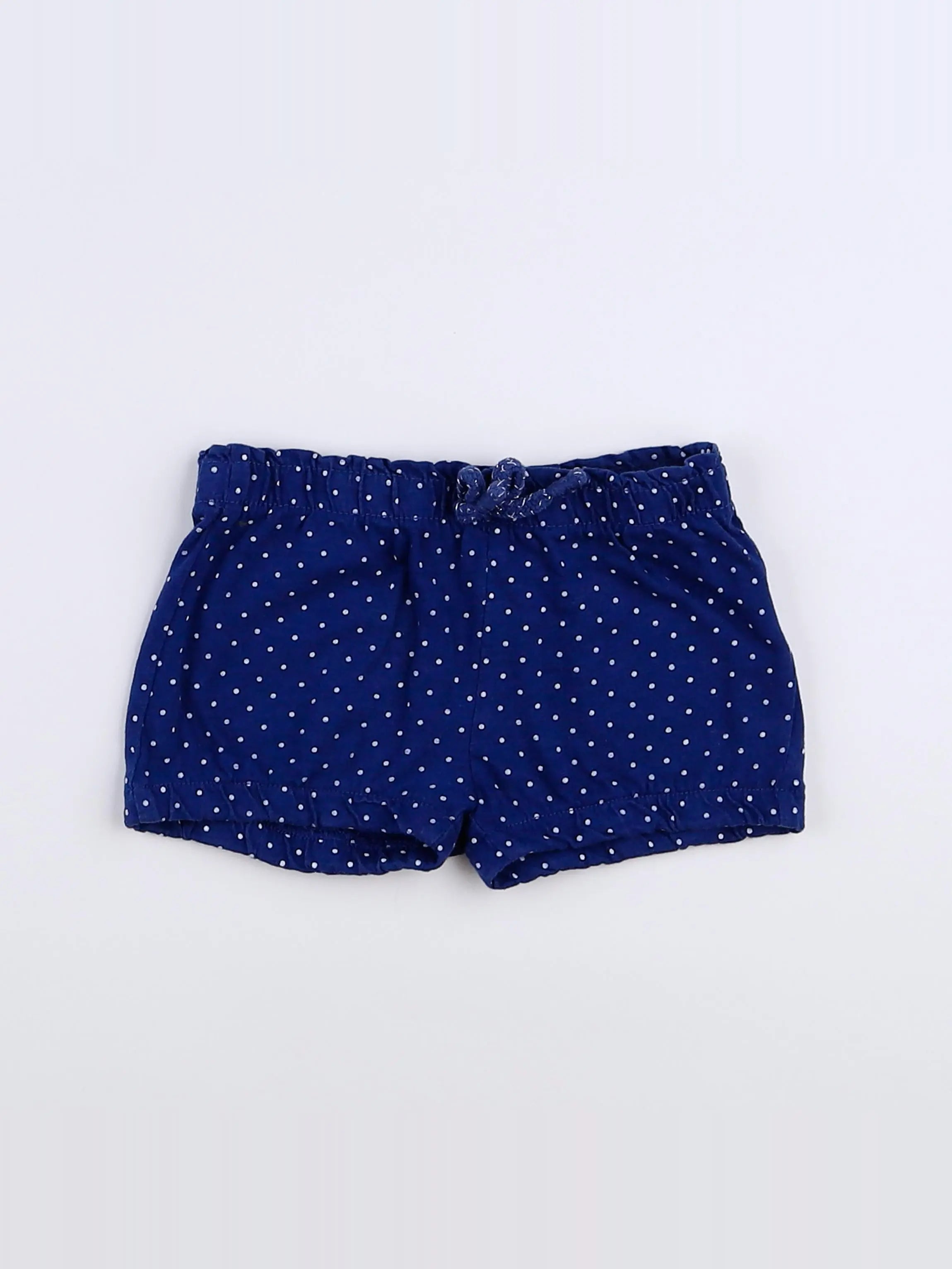 Vertbaudet - short bleu - 9 mois