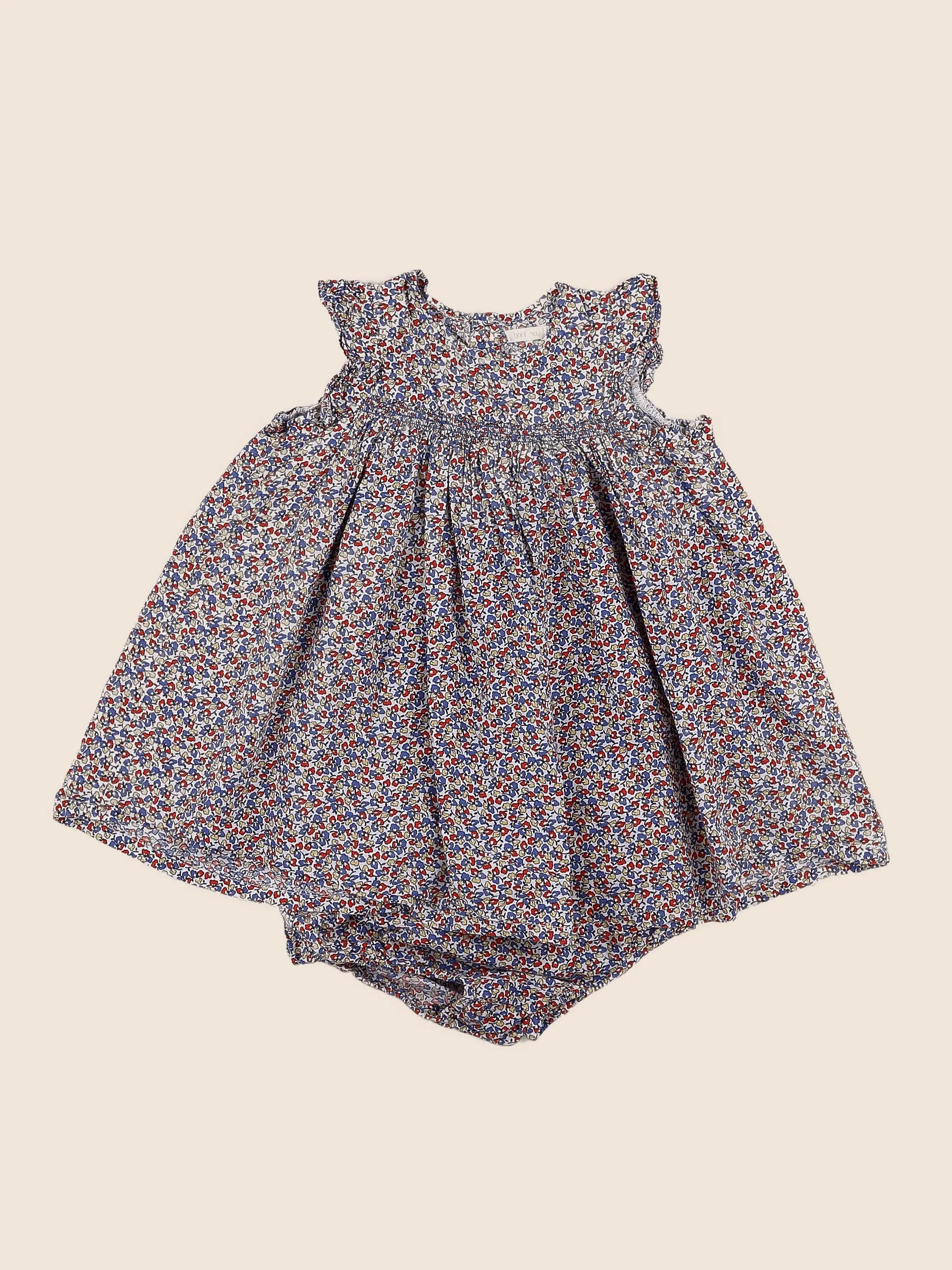 Boutchou - robe bleu - 18 mois