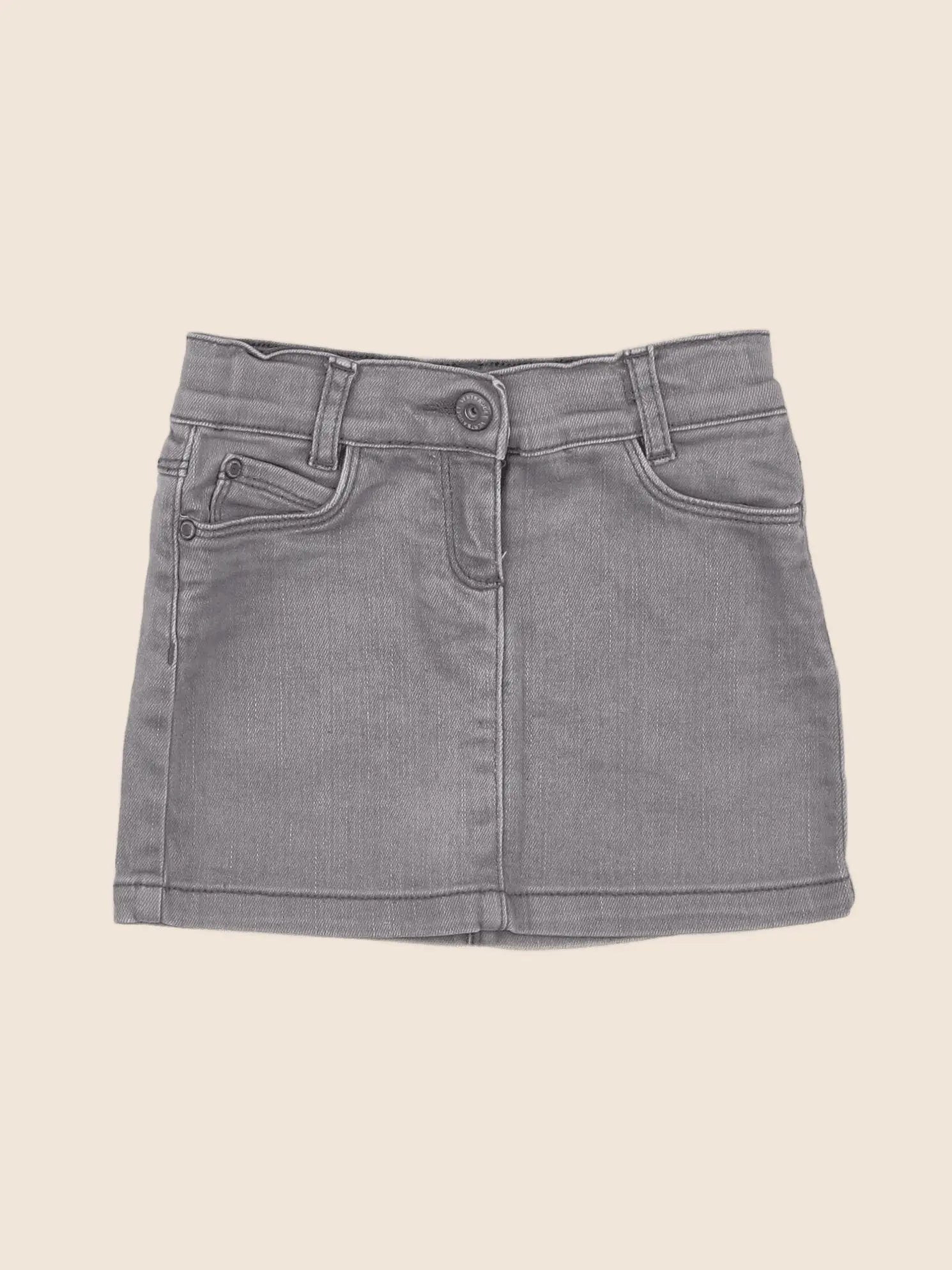 Vertbaudet - jupe gris - 3 ans