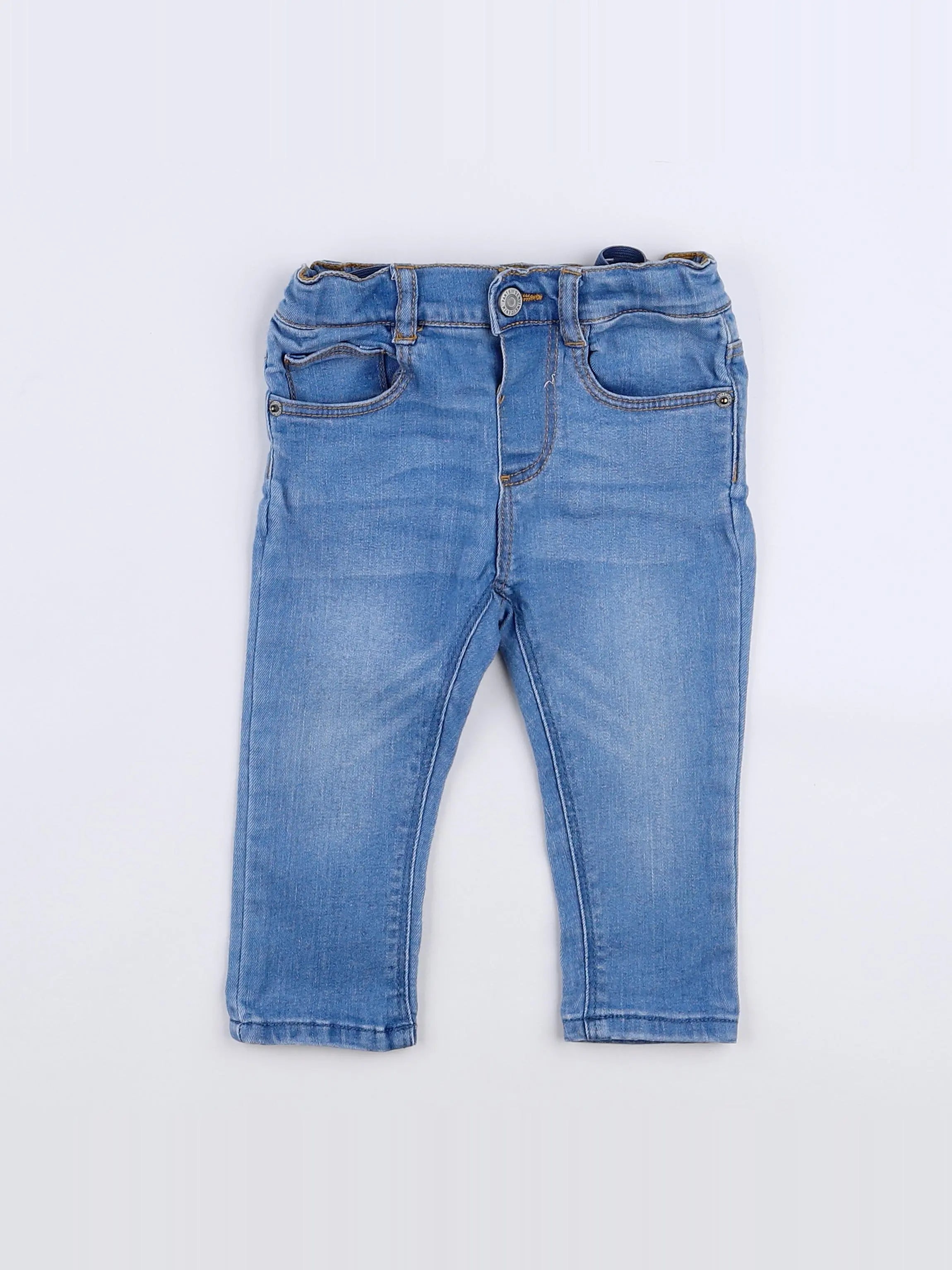 Zara - jean bleu - 9/12 mois