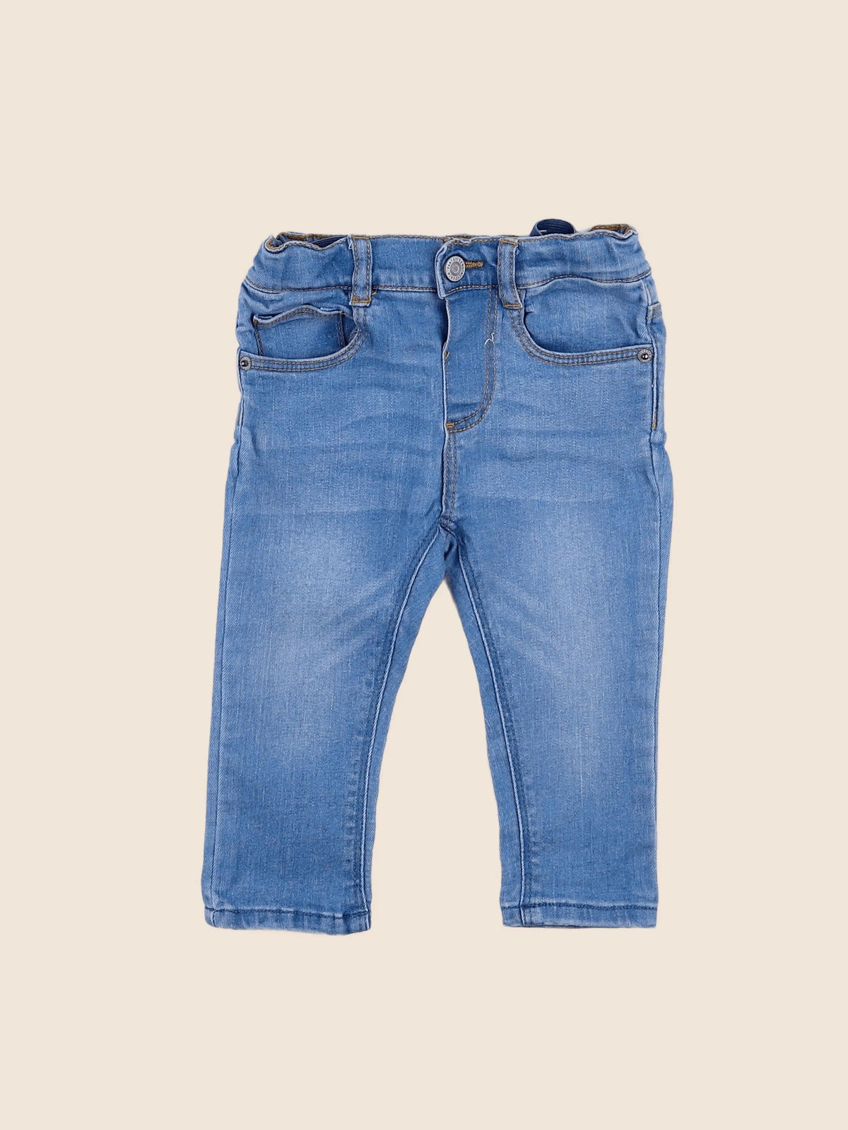 Zara - jean bleu - 9/12 mois