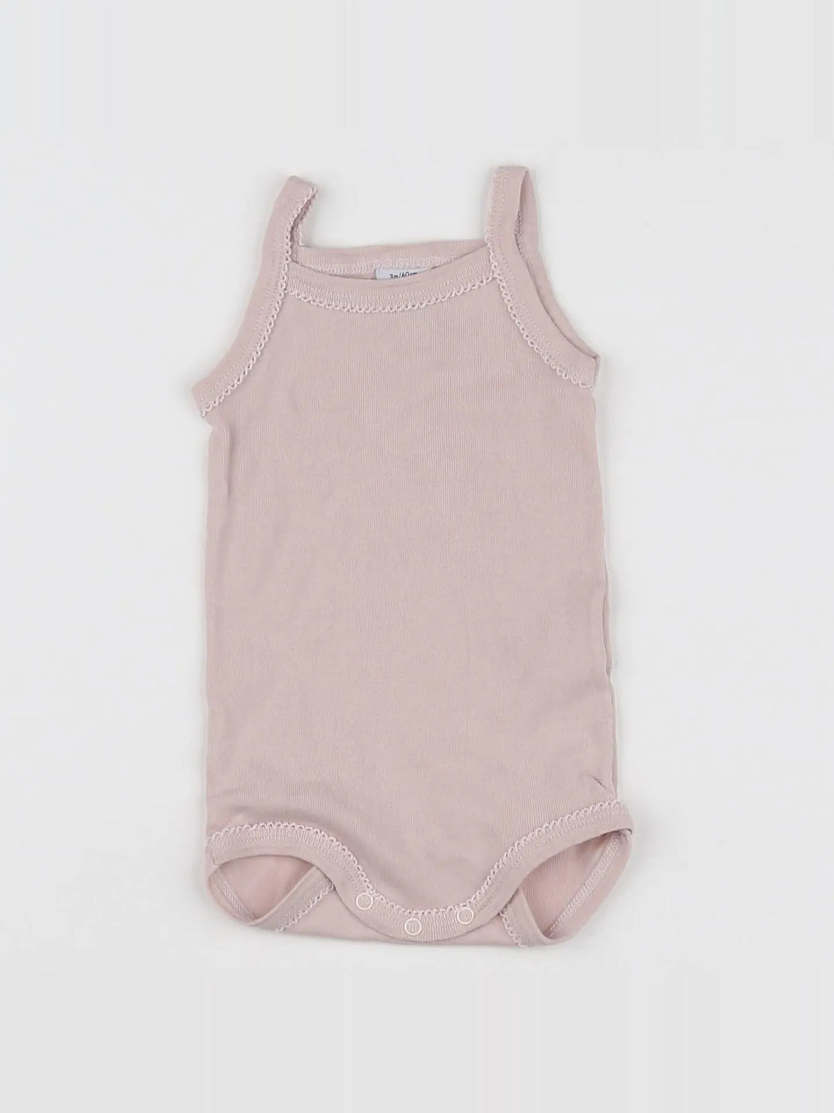 Petit Bateau - body rose - 3 mois