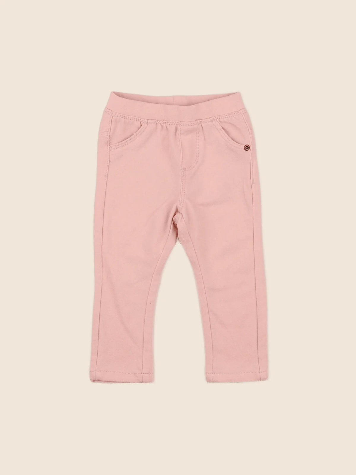 Vertbaudet - jegging orange - 12 mois
