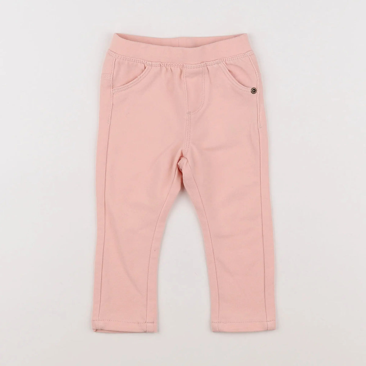 Vertbaudet - jegging orange - 12 mois