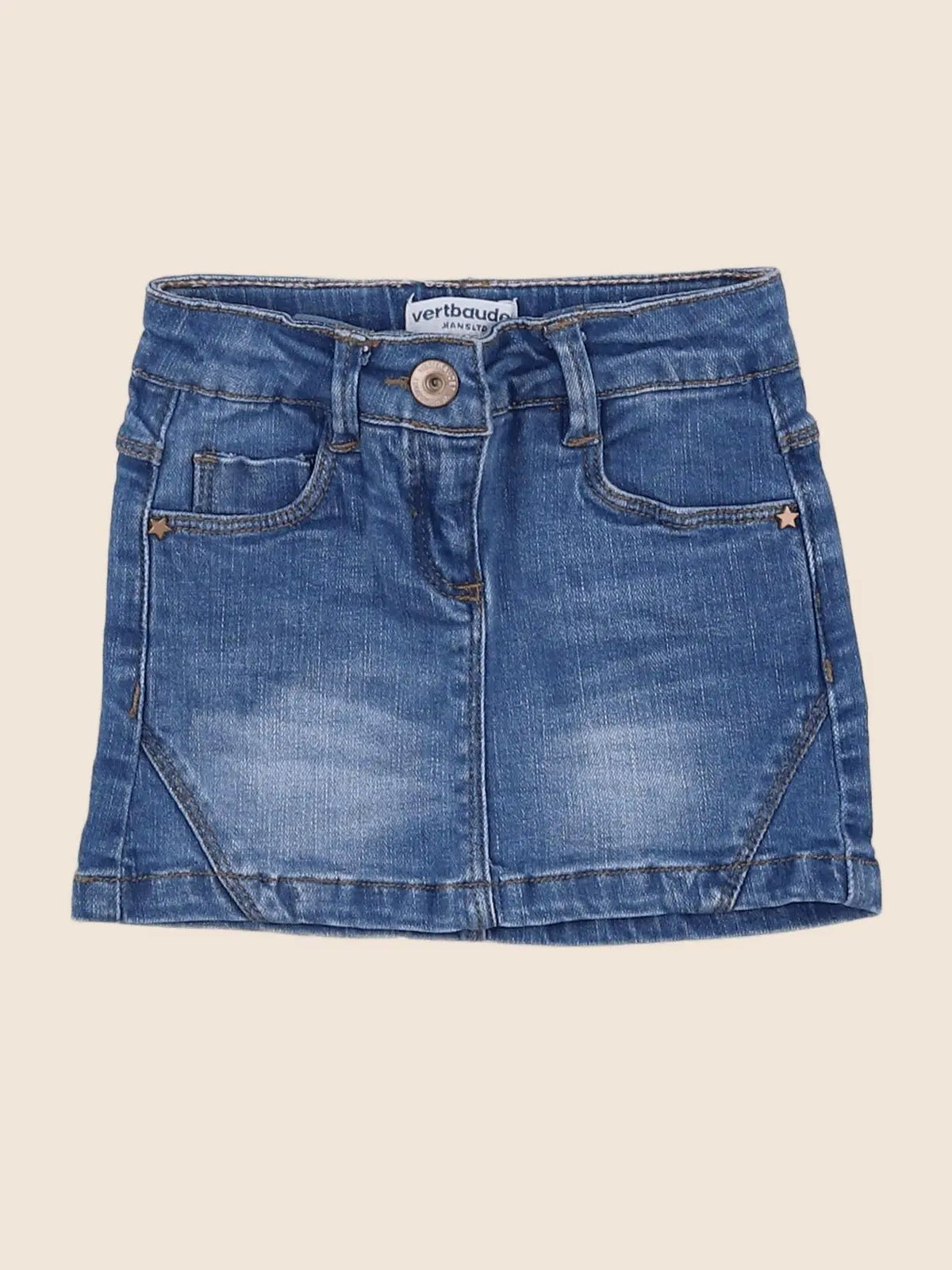 Vertbaudet - jupe bleu - 2 ans