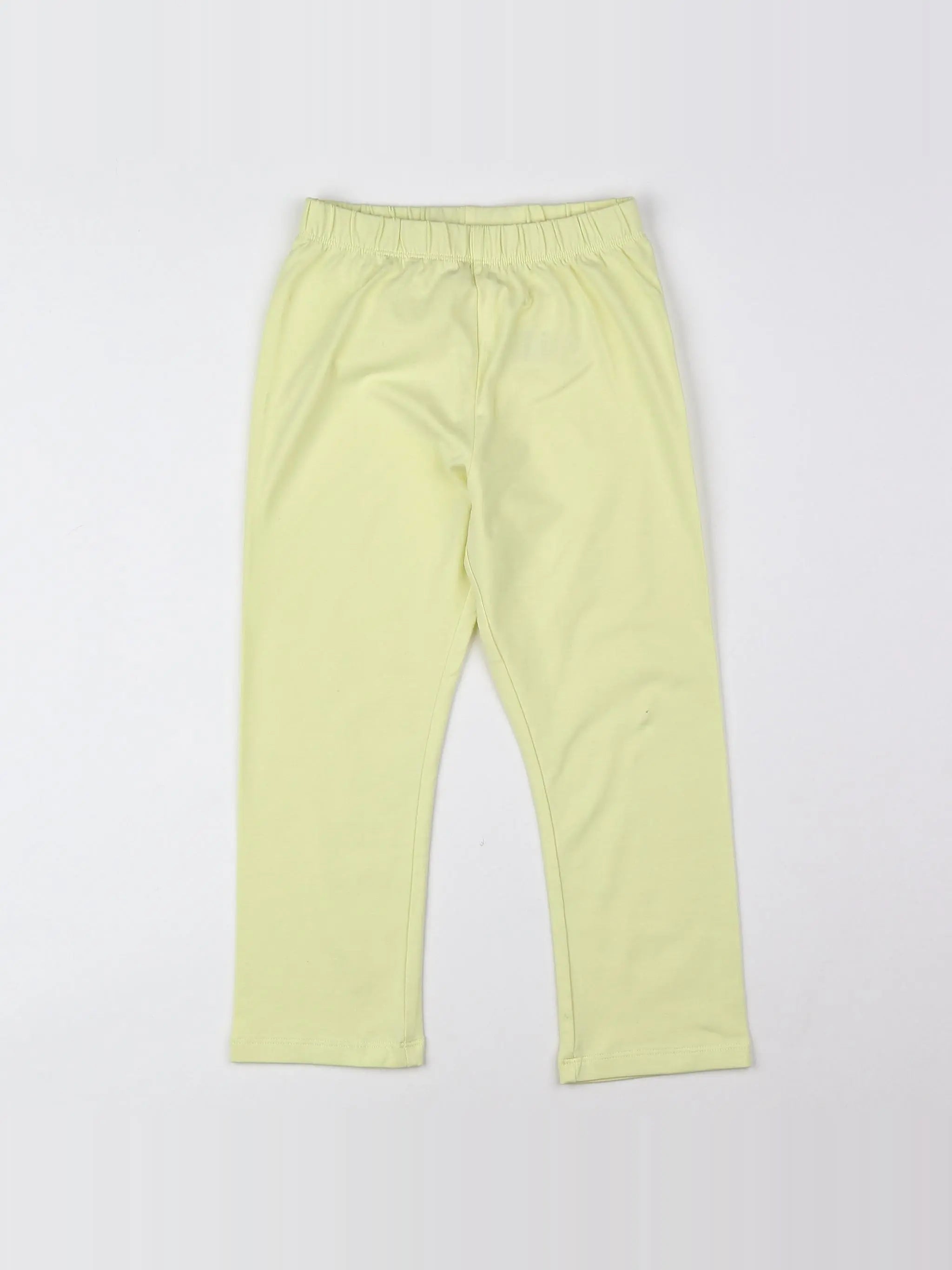Vertbaudet - legging jaune fluo - 9 ans