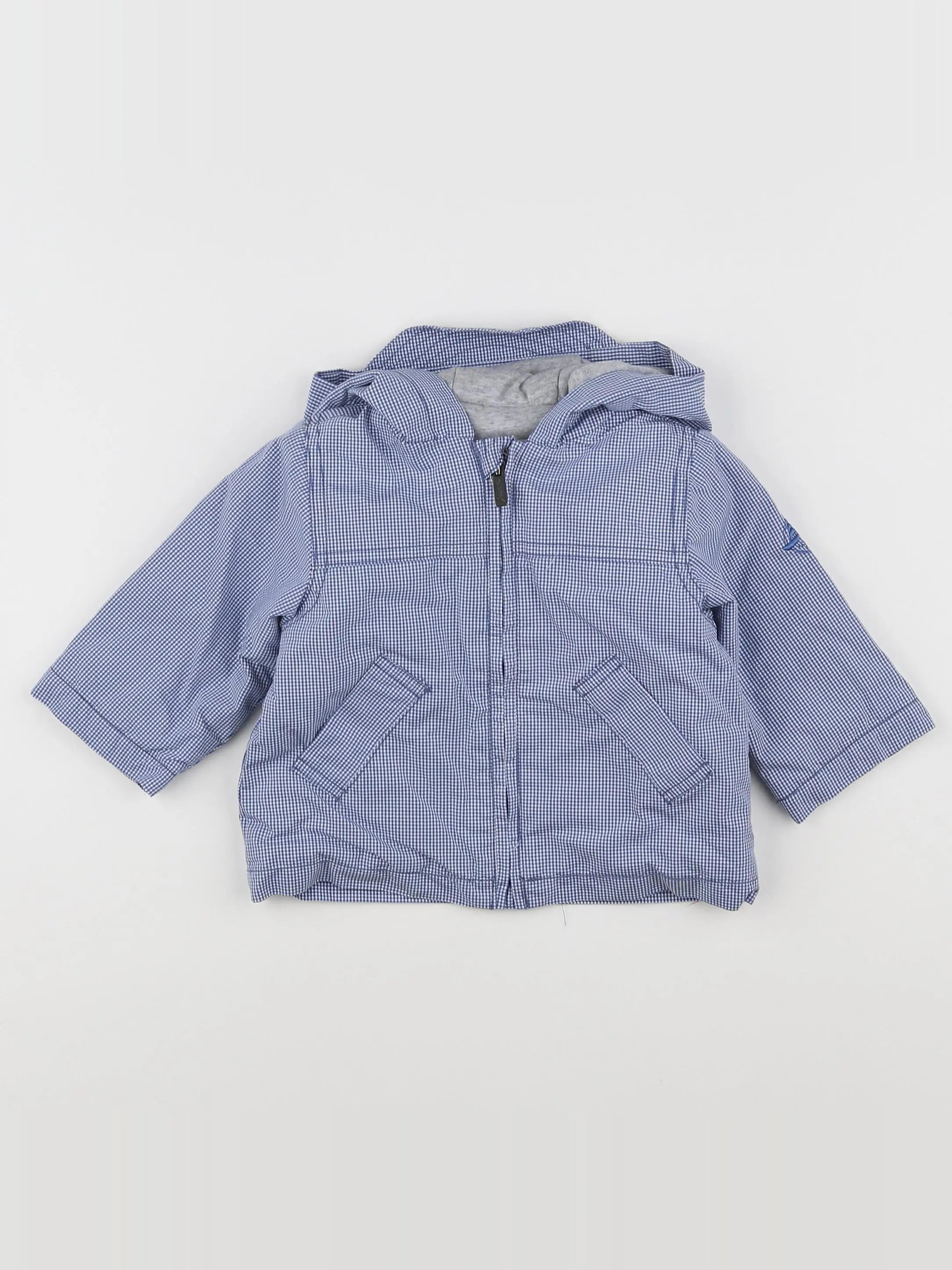 Jacadi - manteau bleu - 6 mois