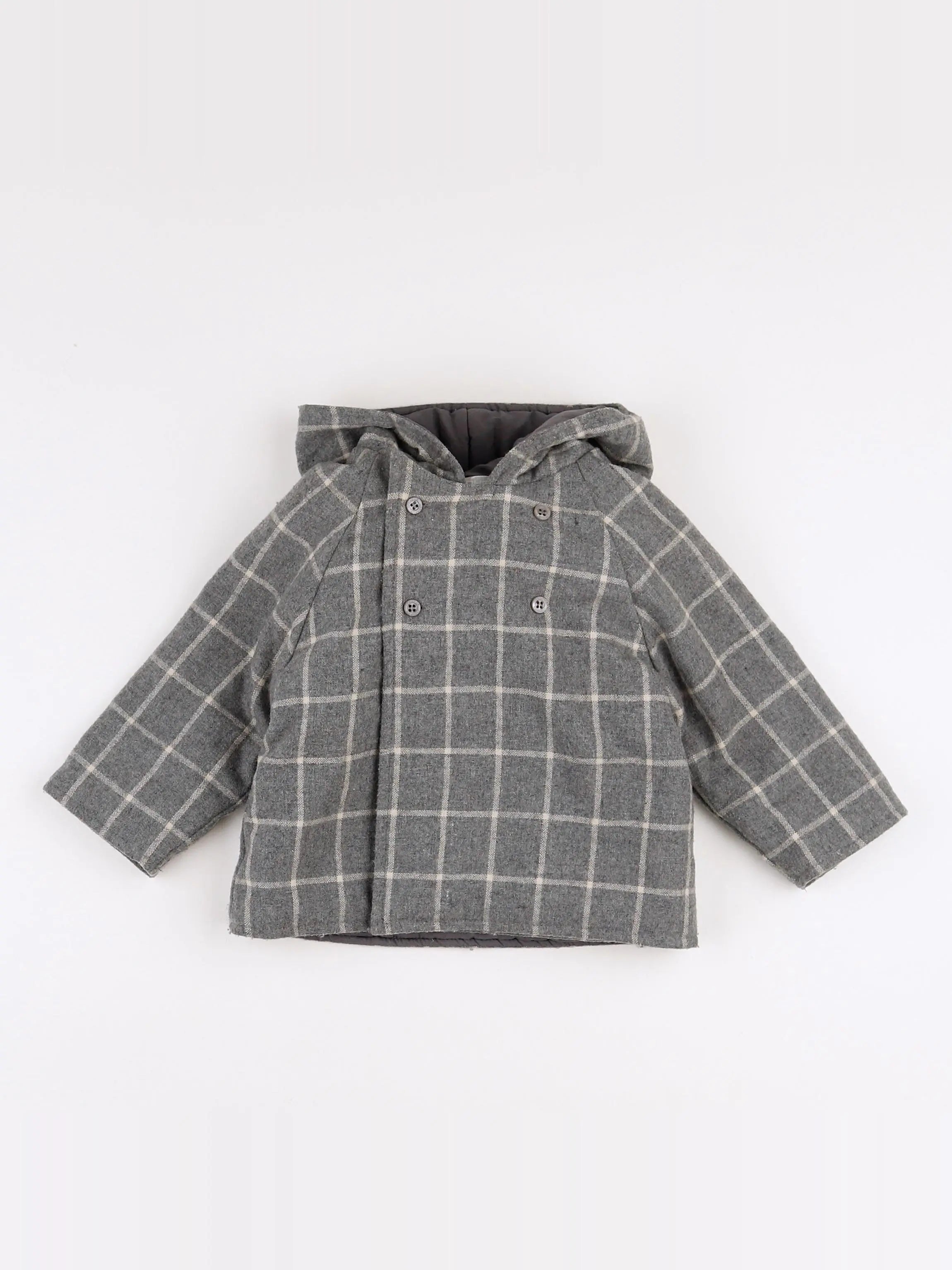 Jodhpur - manteau gris - 12 mois