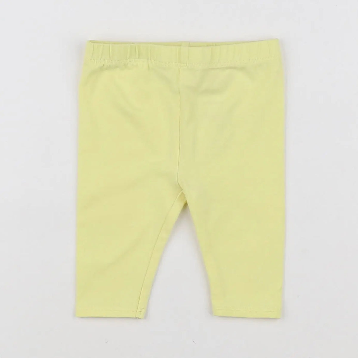 Vertbaudet - legging jaune - 6 mois