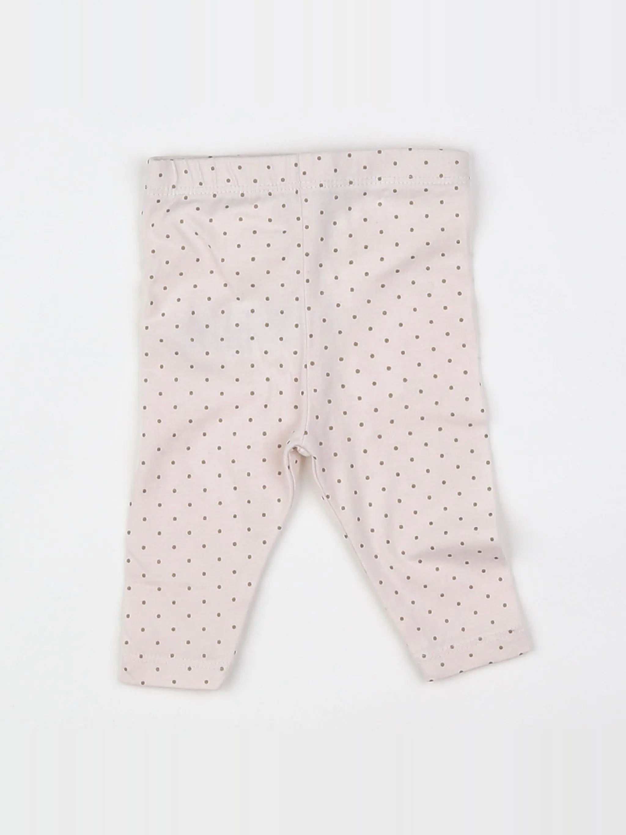 Vertbaudet - legging rose, or - 1 mois