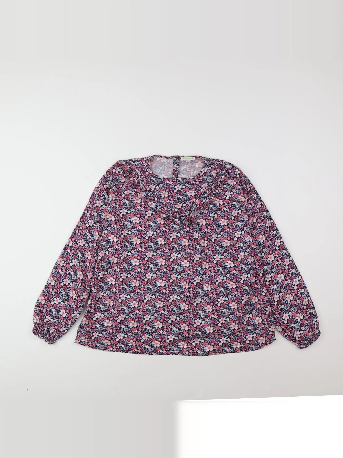 Vertbaudet - blouse multicolore, rose - 12 ans