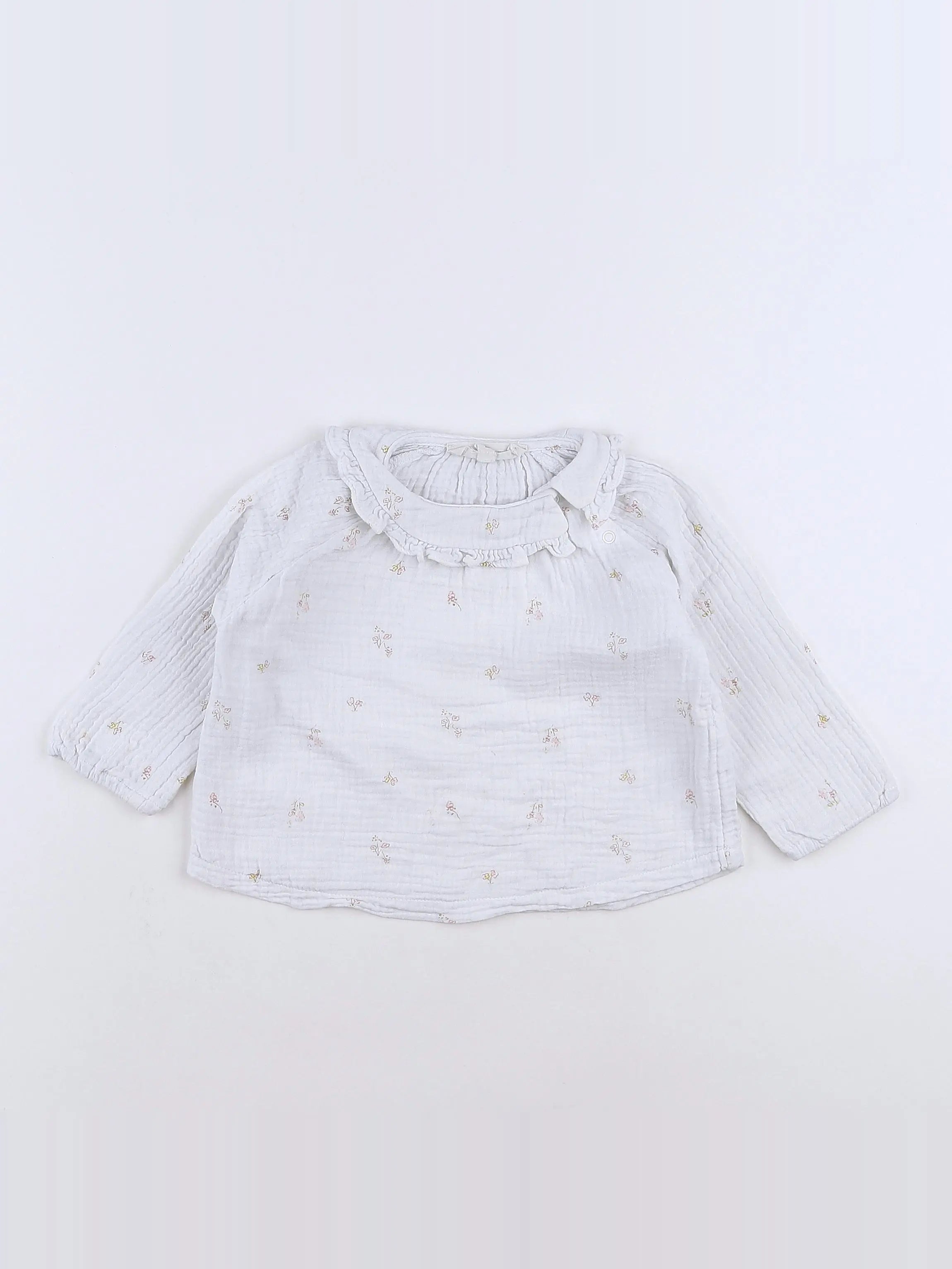 Little Cigogne - blouse blanc - 12 mois