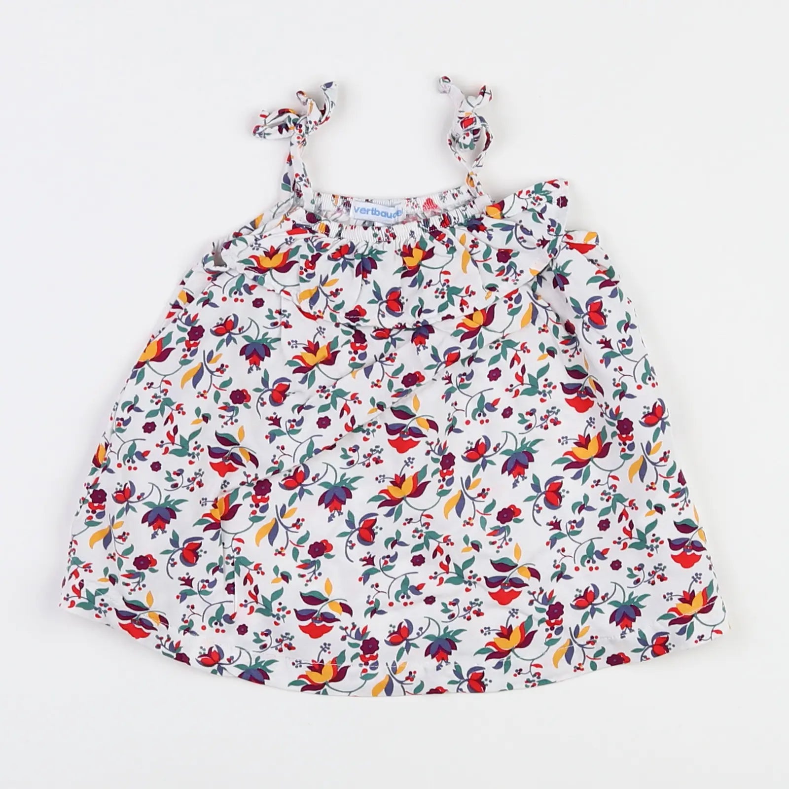 Vertbaudet - robe multicolore - 3 mois