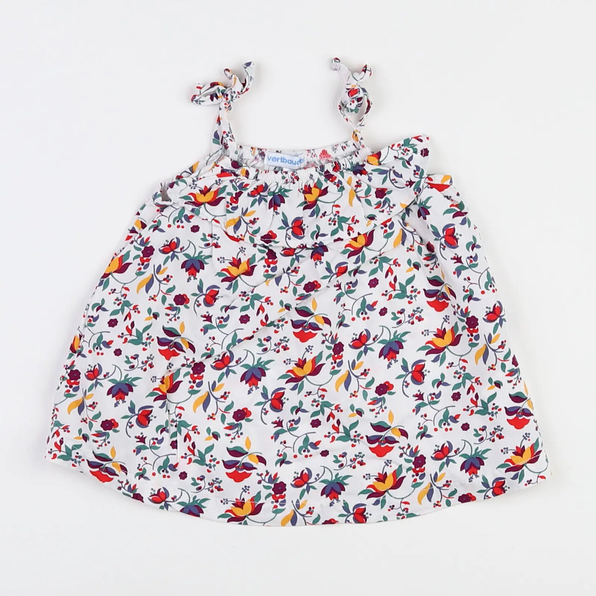 Vertbaudet - robe multicolore - 3 mois