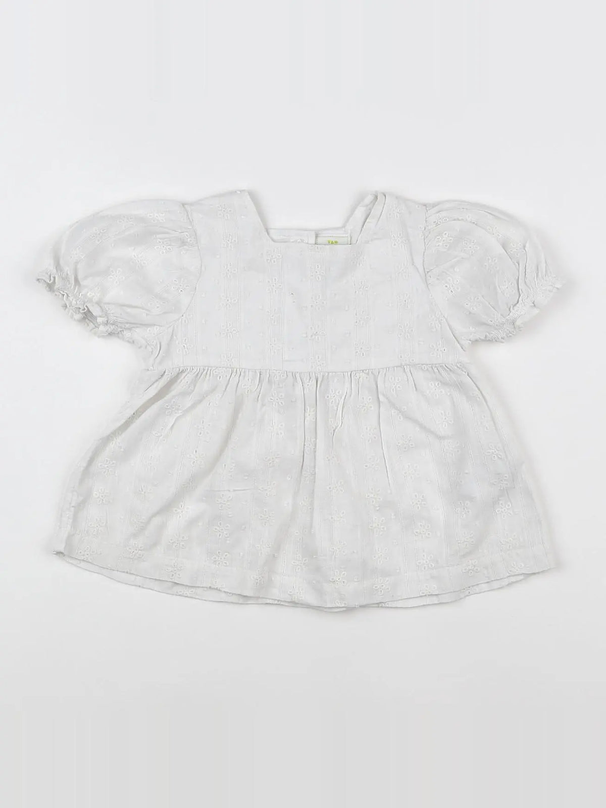 Tape à l'oeil - blouse blanc - 18 mois