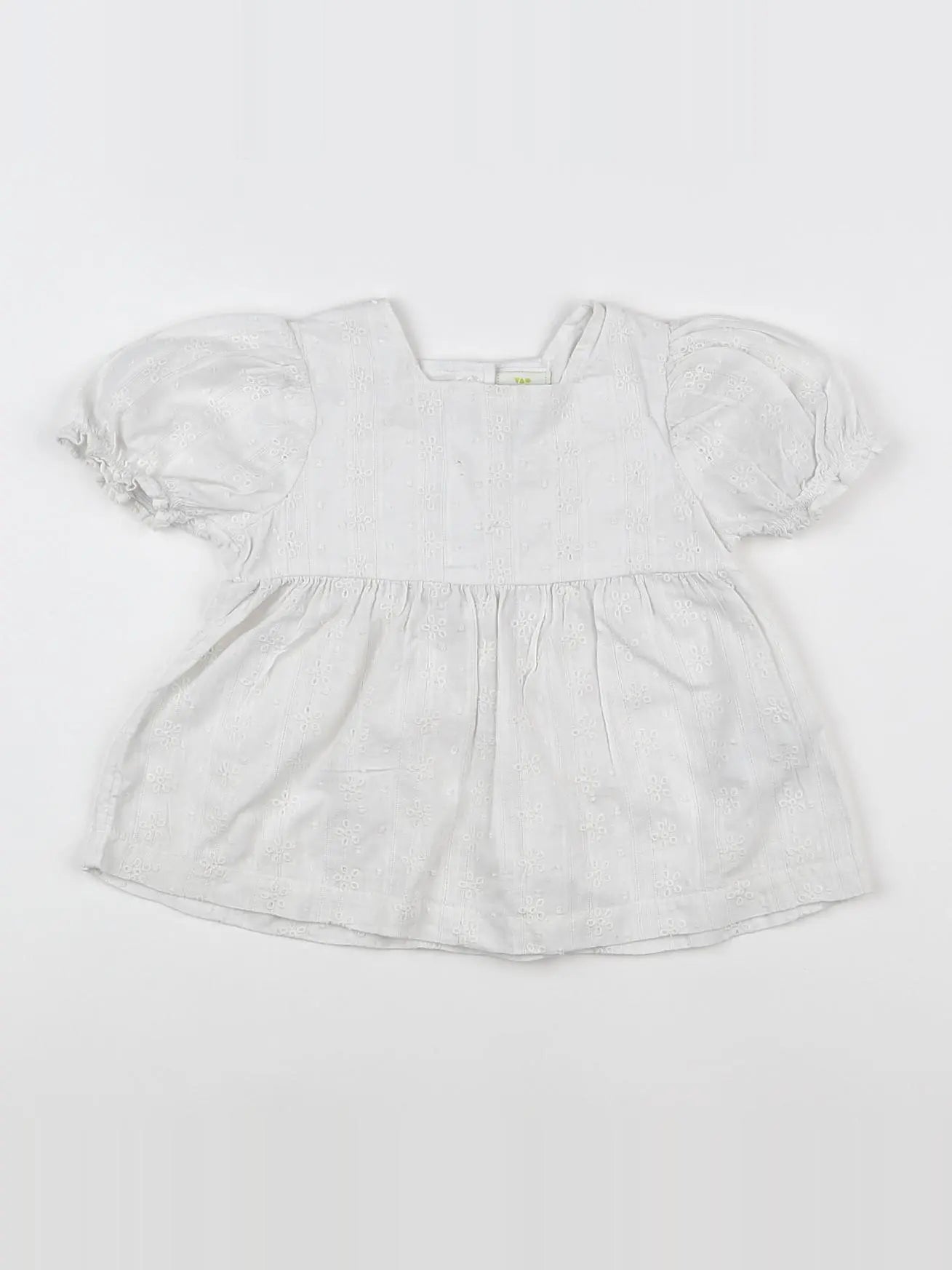 Tape à l'oeil - blouse blanc - 18 mois