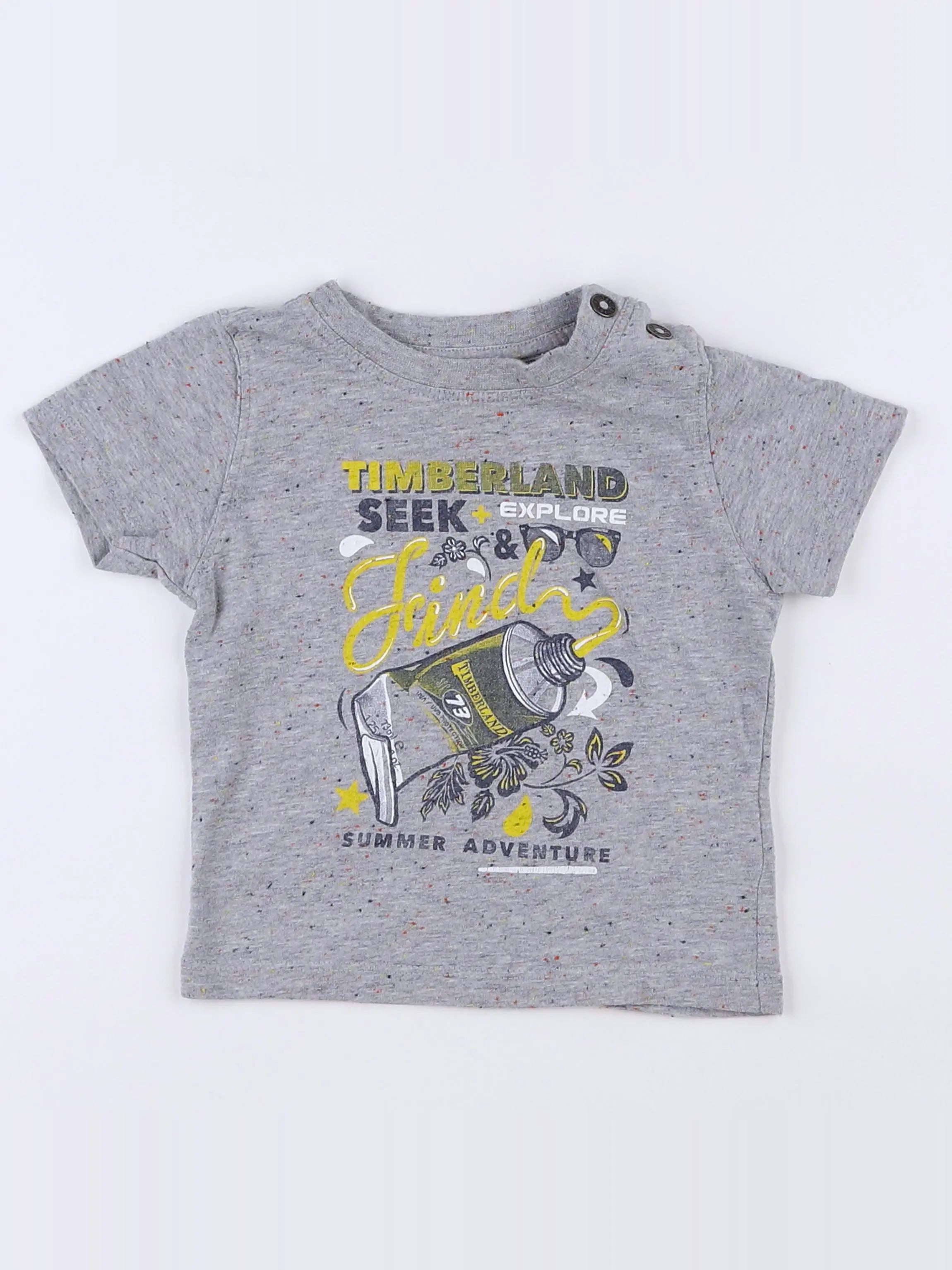 Timberland - tee-shirt gris - 9 mois