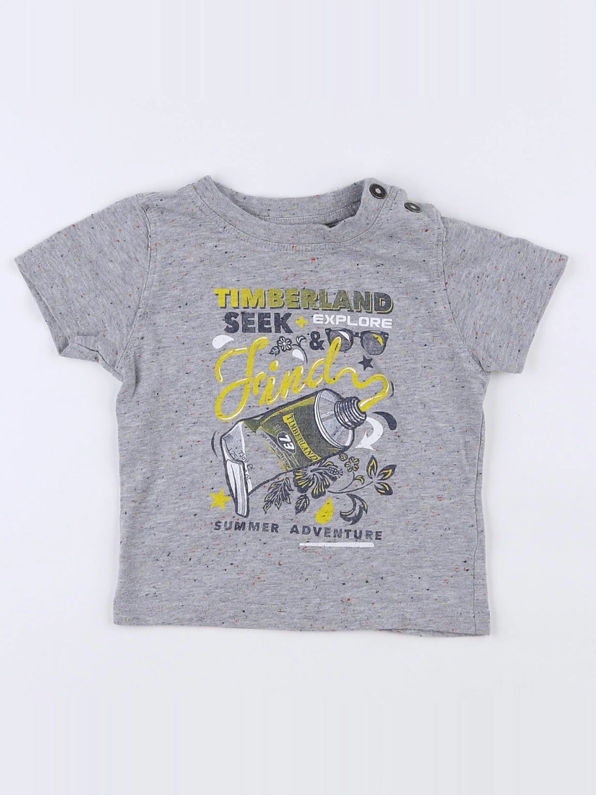 Timberland - tee-shirt gris - 9 mois