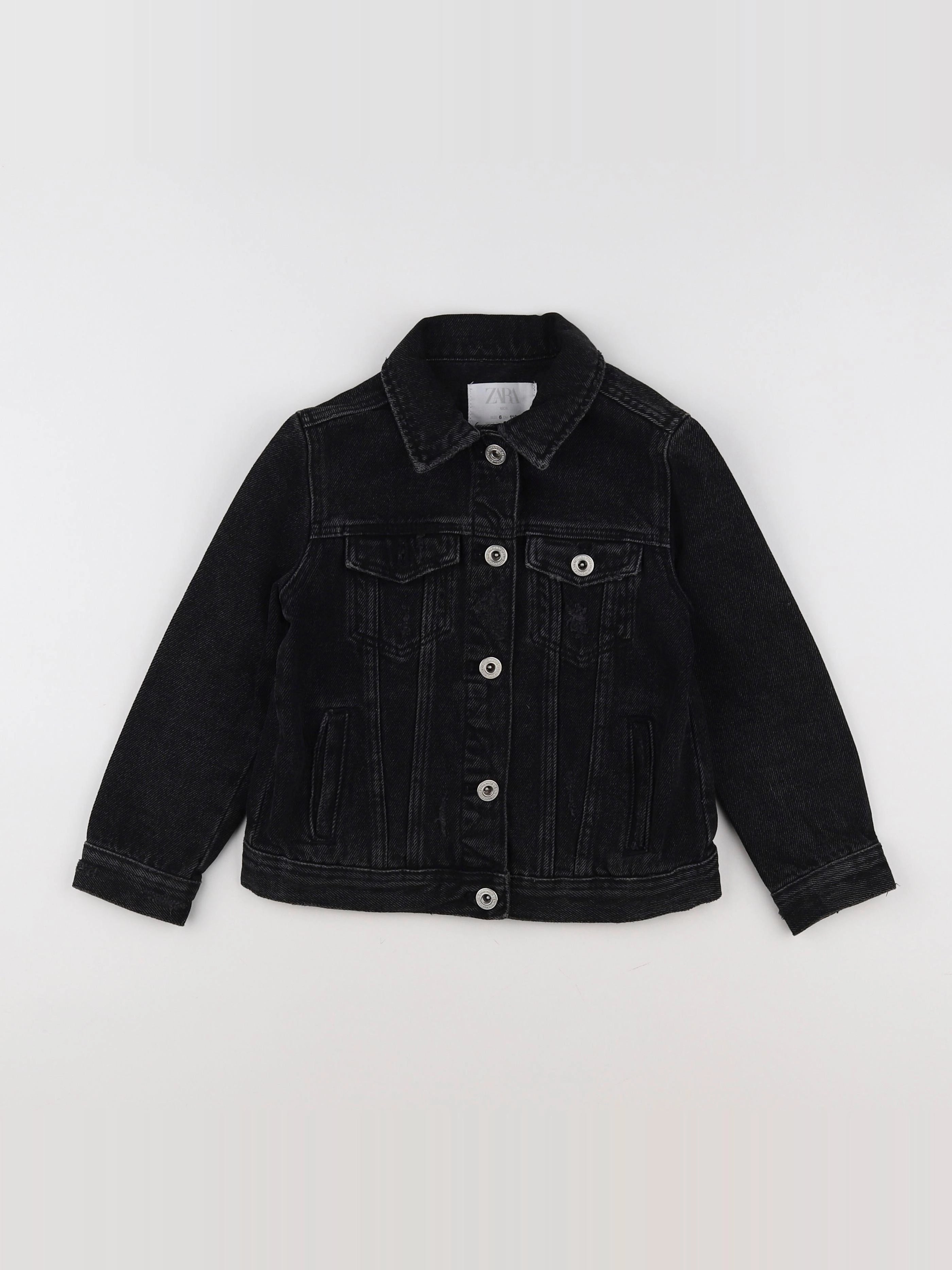 Zara - veste noir - 6 ans