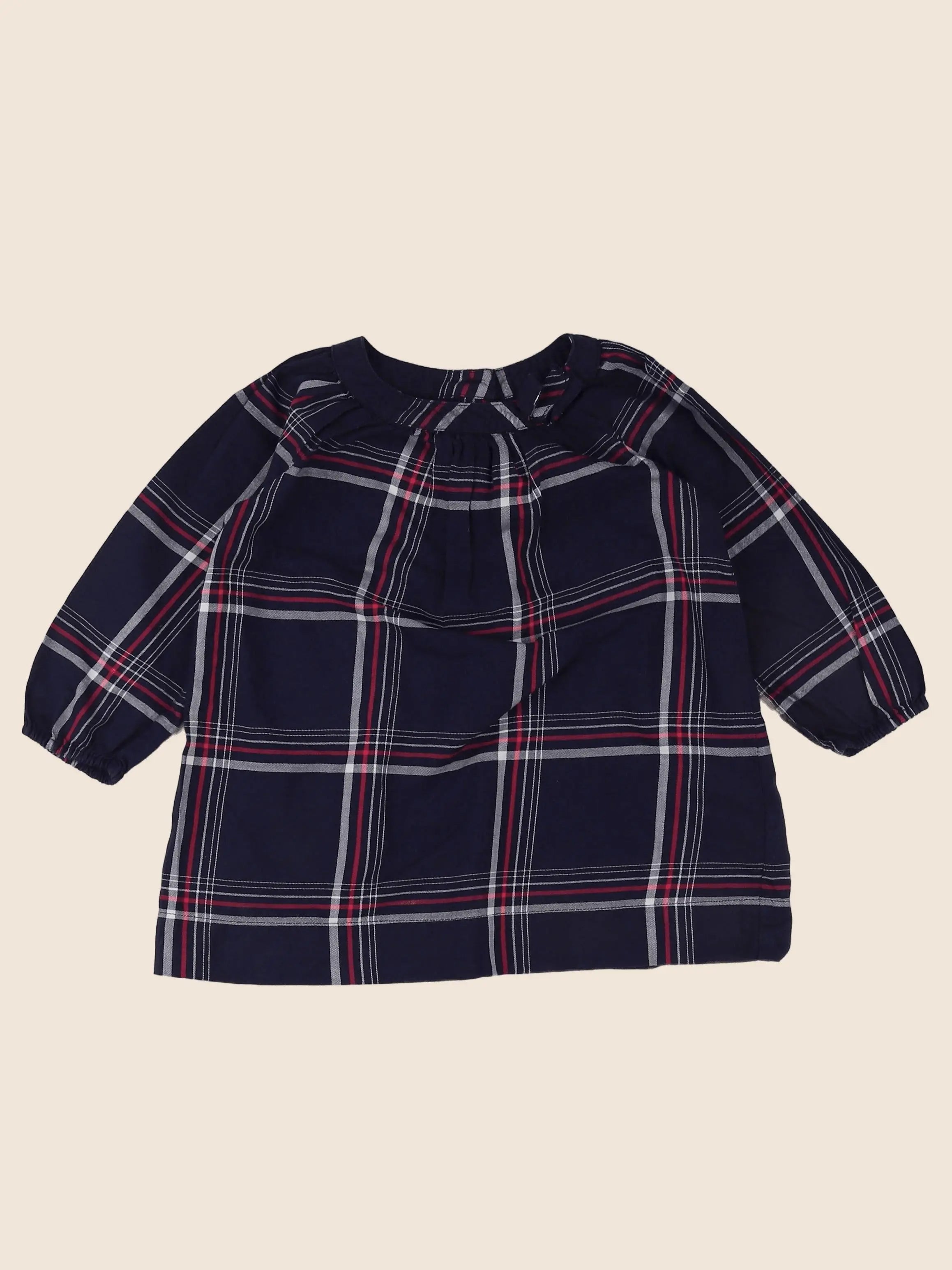 GAP - robe bleu - 12/18 mois